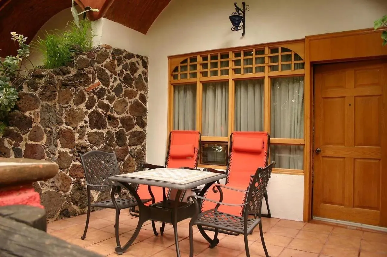 Balcony/Terrace in Hotel Ex Hacienda La Pitaya Querétaro