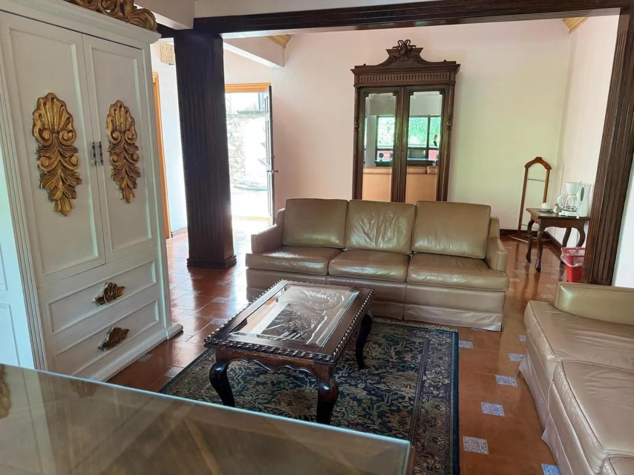 Living room in Hotel Ex Hacienda La Pitaya Querétaro