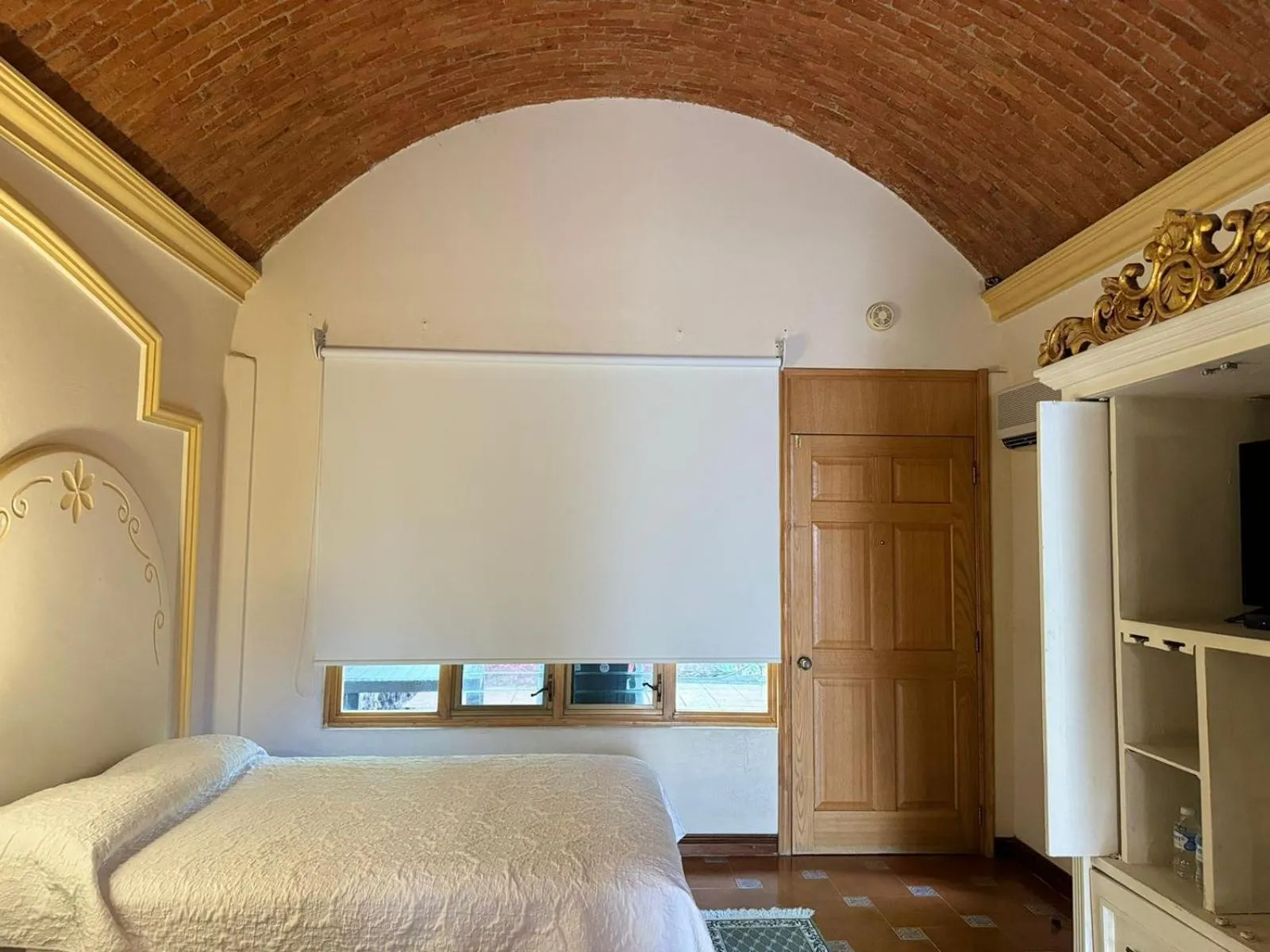 Bed in Hotel Ex Hacienda La Pitaya Querétaro