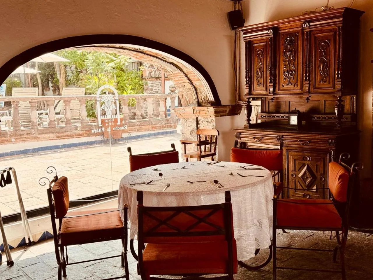 Restaurant/places to eat in Hotel Ex Hacienda La Pitaya Querétaro