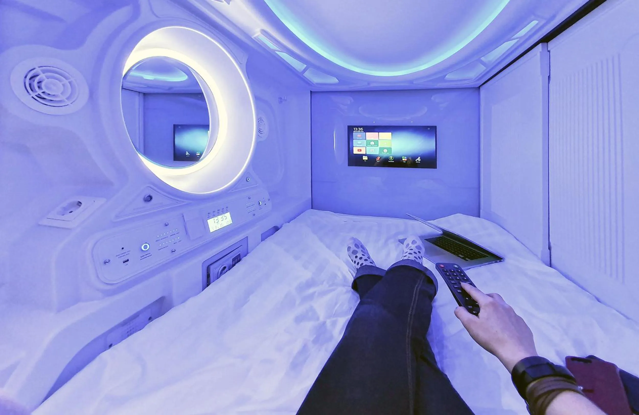 bunk bed in Capsule Hostels Tallinn