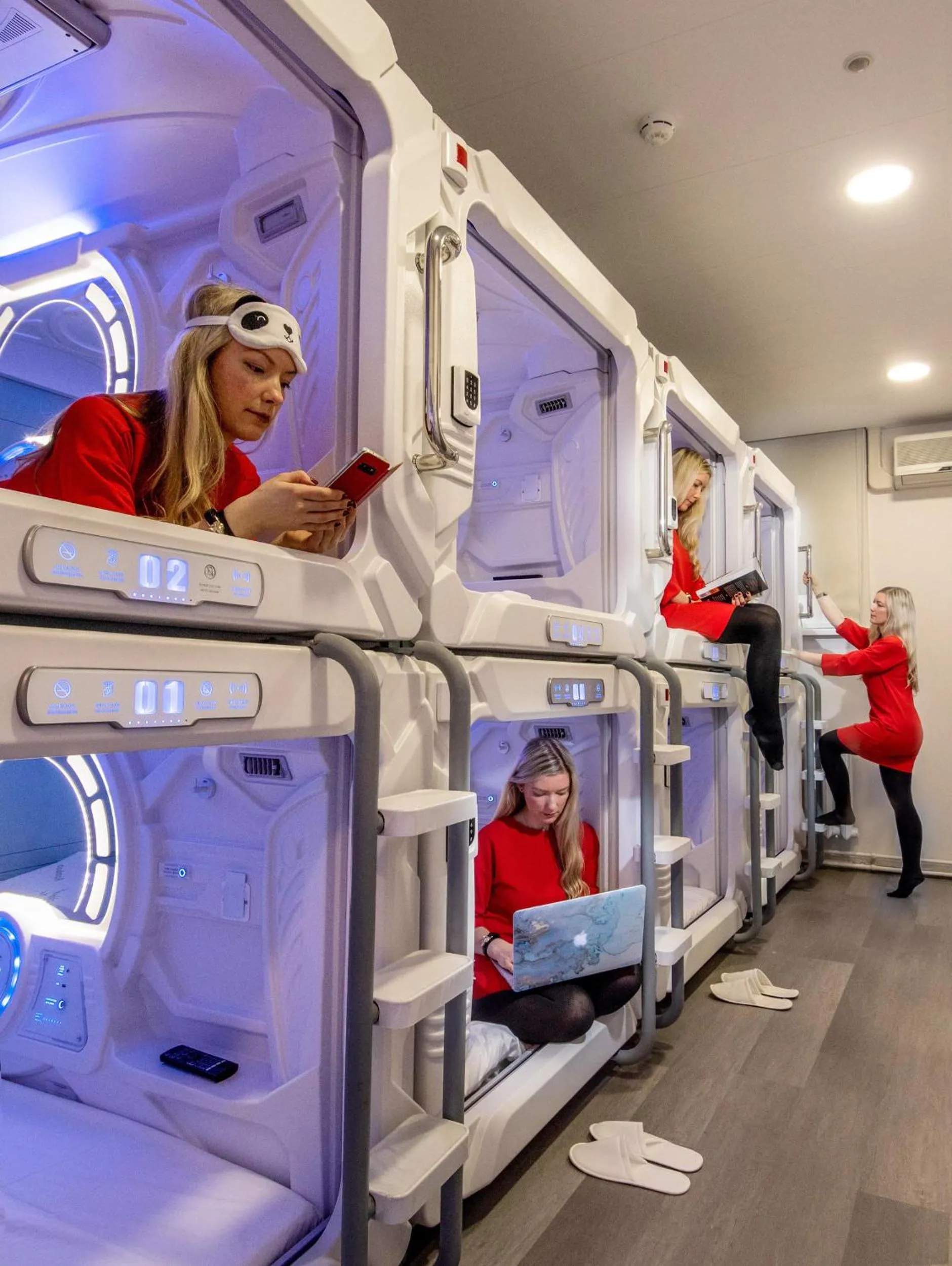 People in Capsule Hostels Tallinn