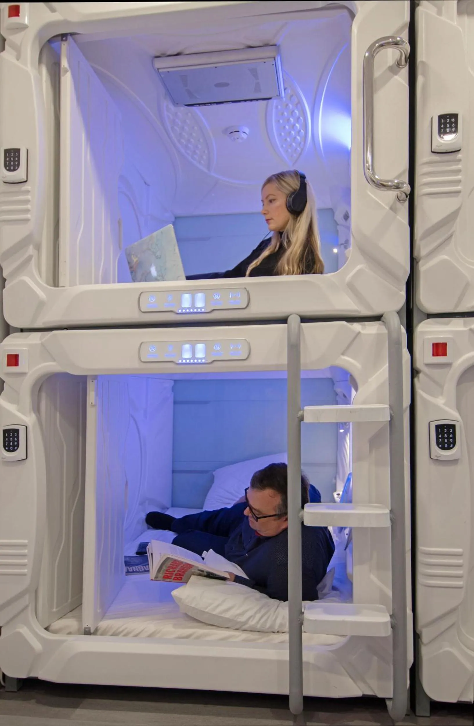 People, Bed in Capsule Hostels Tallinn