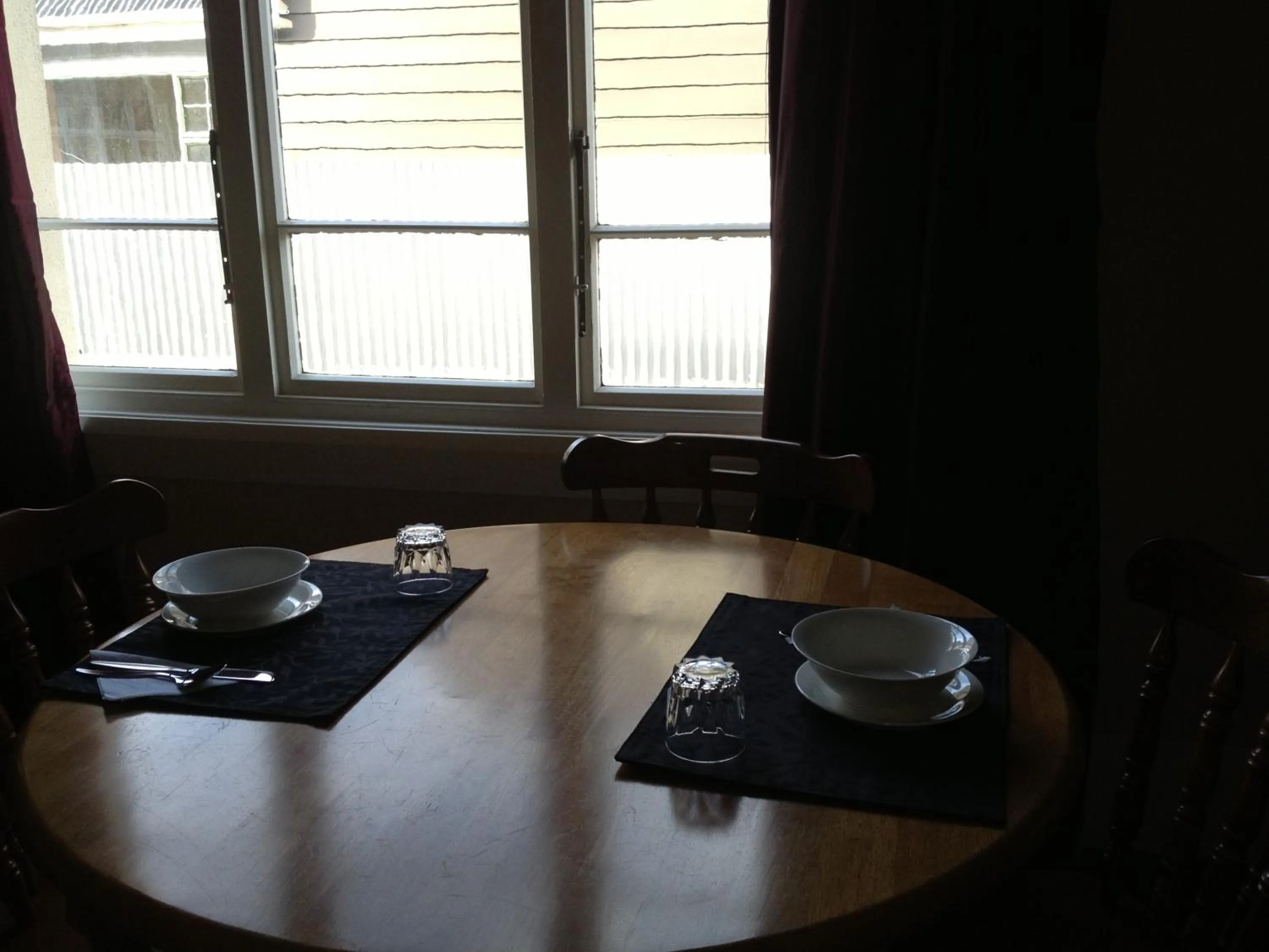 Dining area in Lovett Lodge