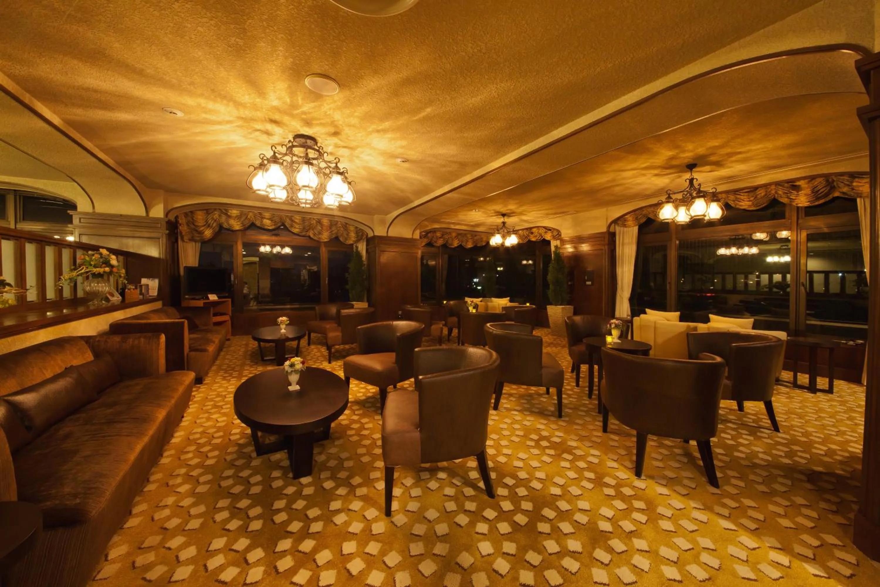 Lounge or bar in Resorpia Beppu