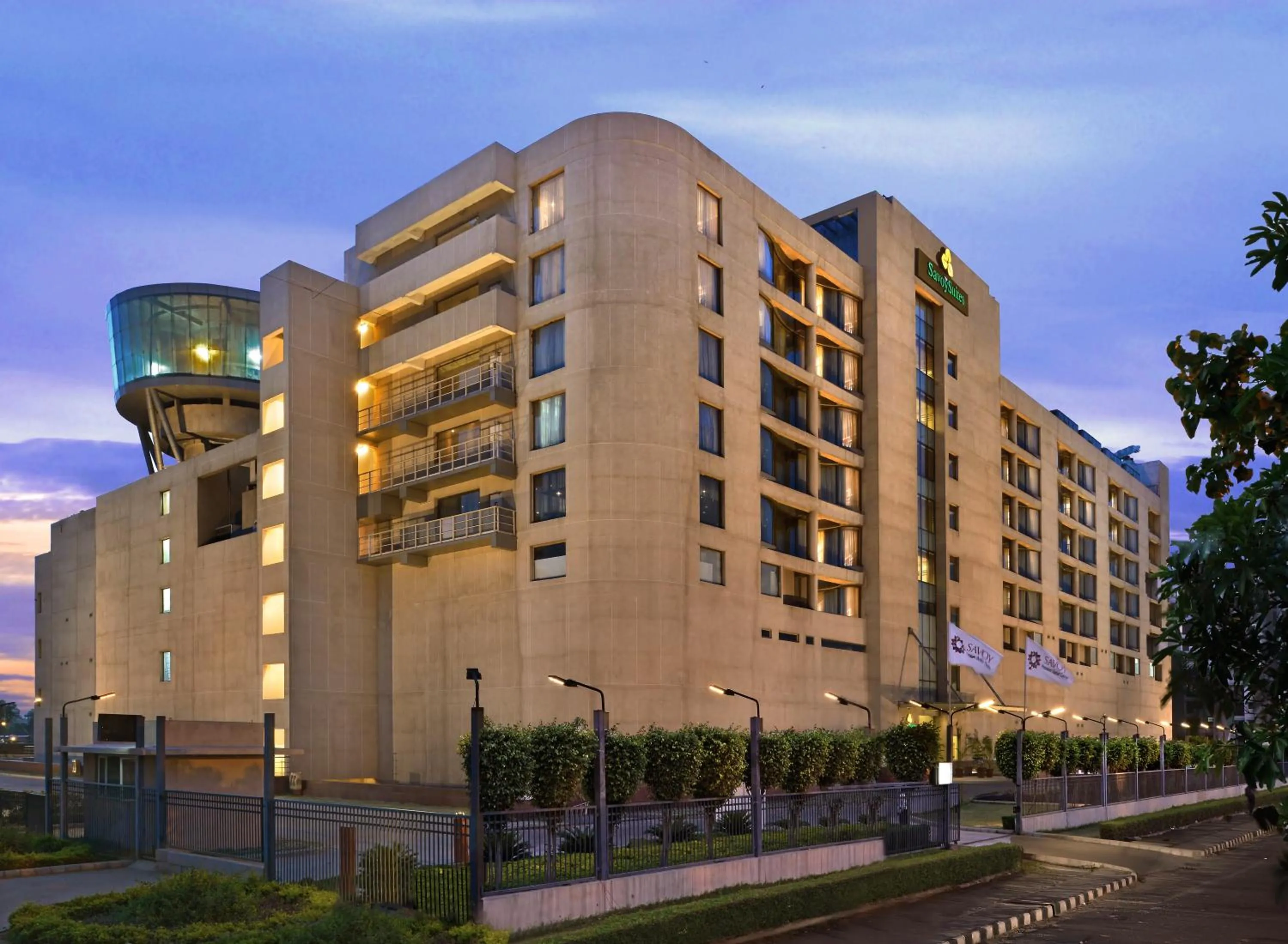 Property building in Savoy Suites Manesar
