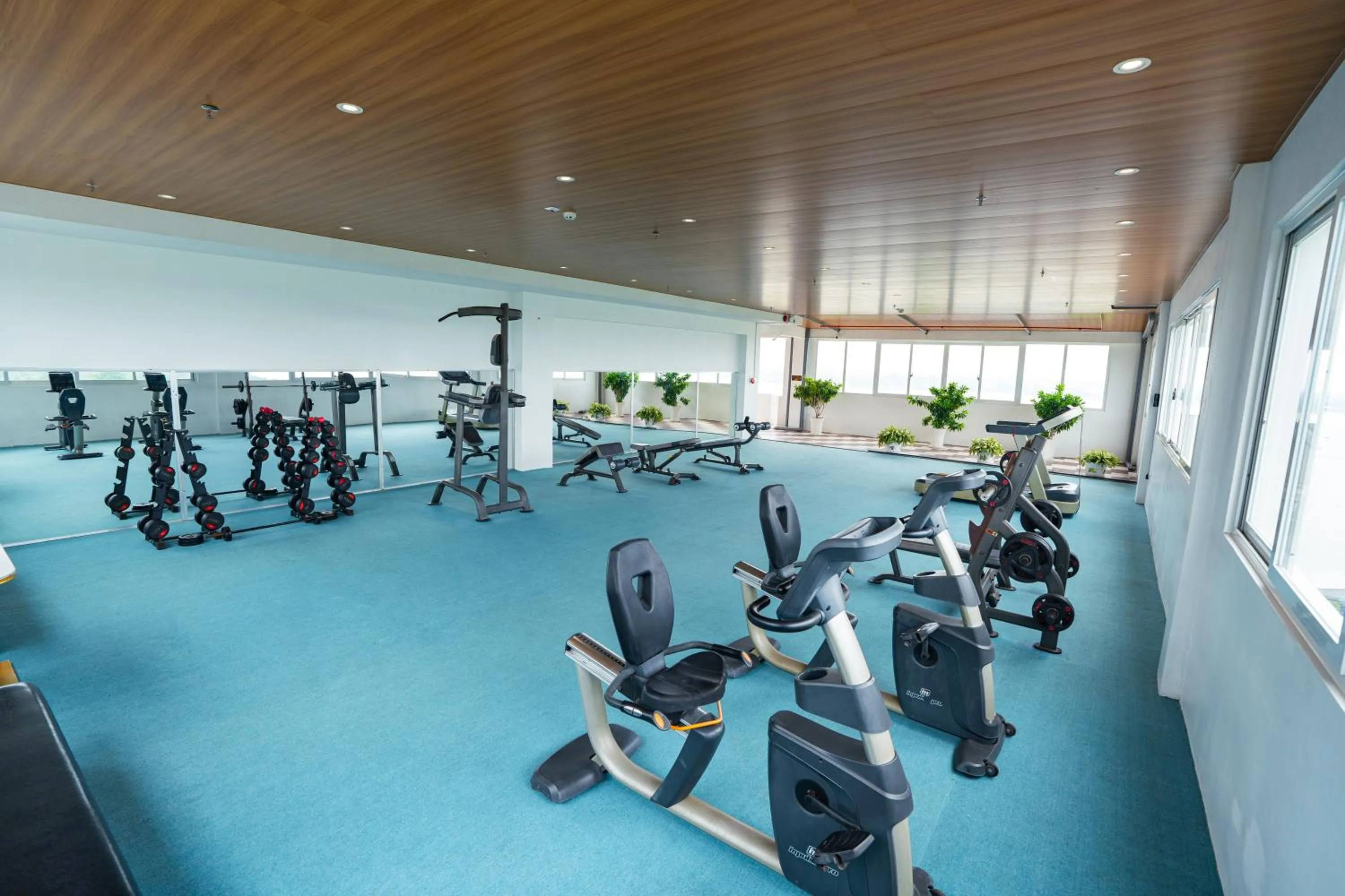 Fitness centre/facilities in Van Phat Riverside Hotel