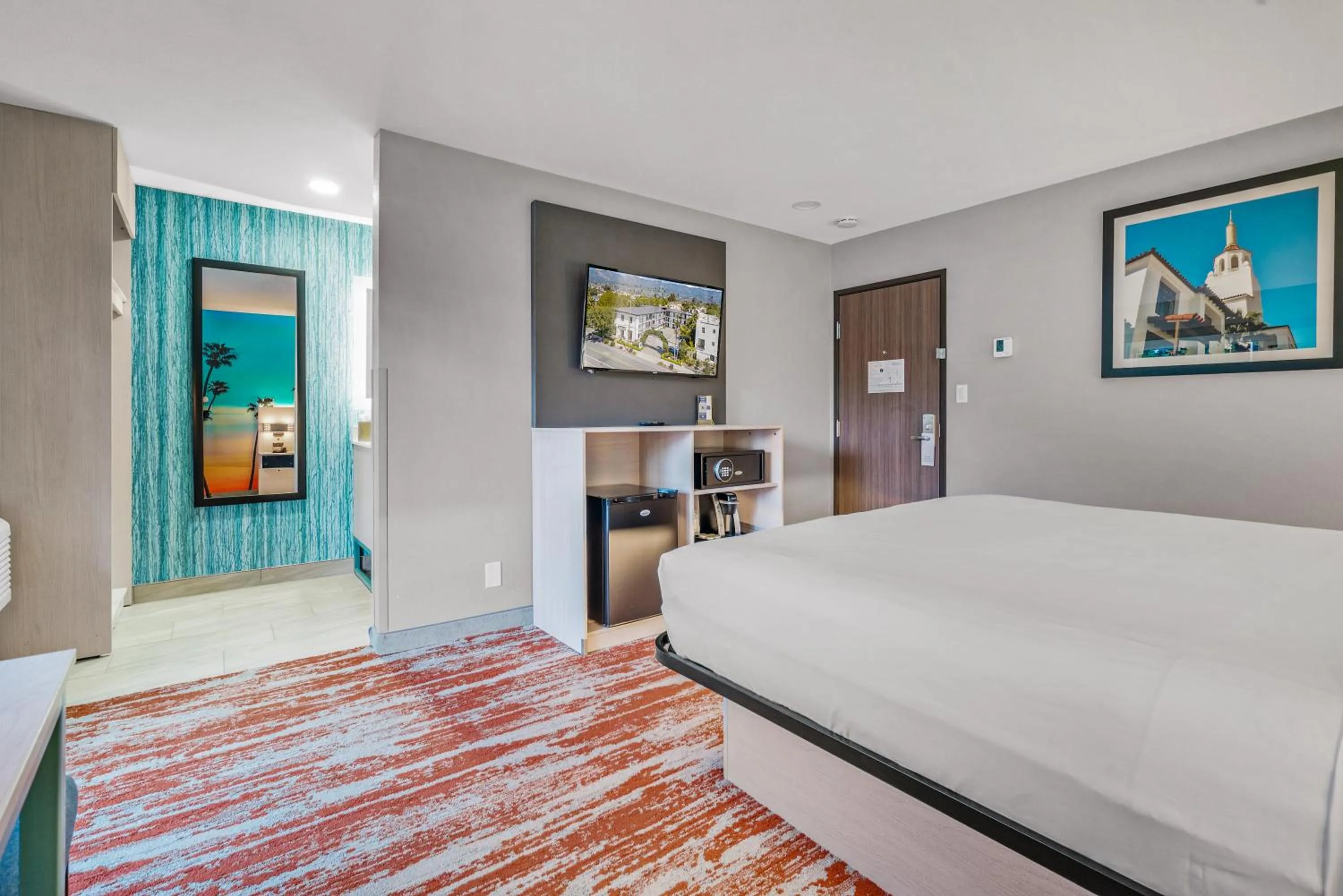 Bedroom, Bed in Avania Inn of Santa Barbara