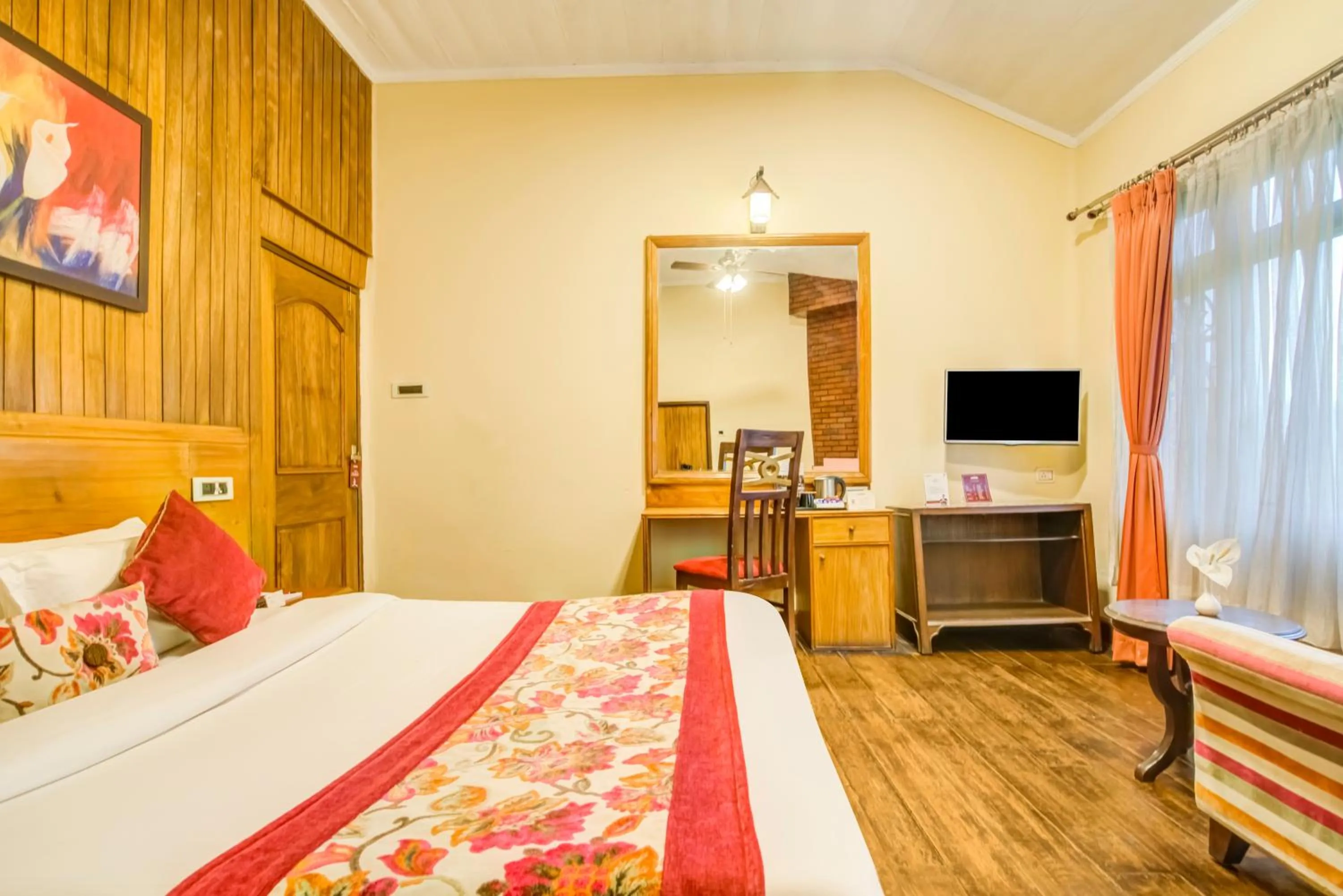 Bed in Summit Barsana Resort & Spa