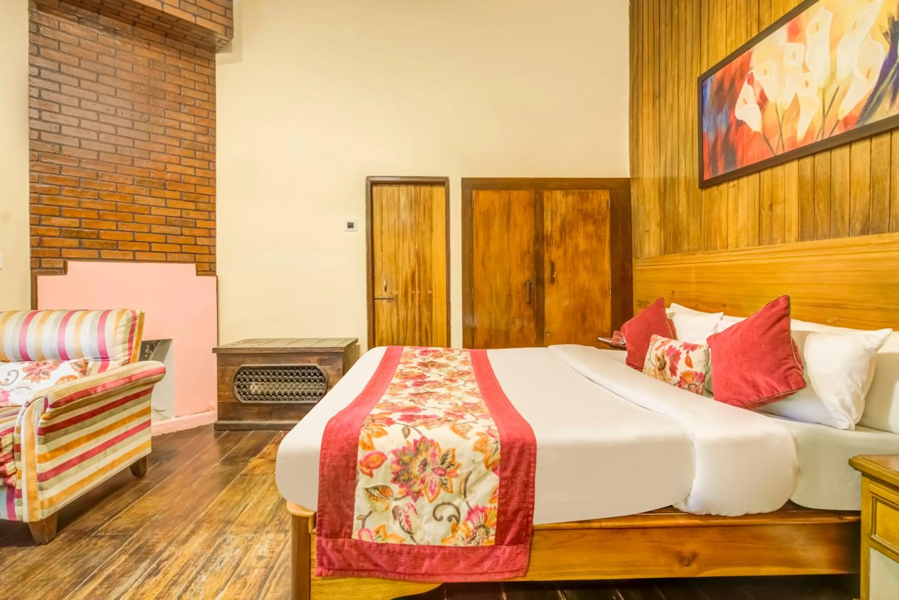 Bed in Summit Barsana Resort & Spa