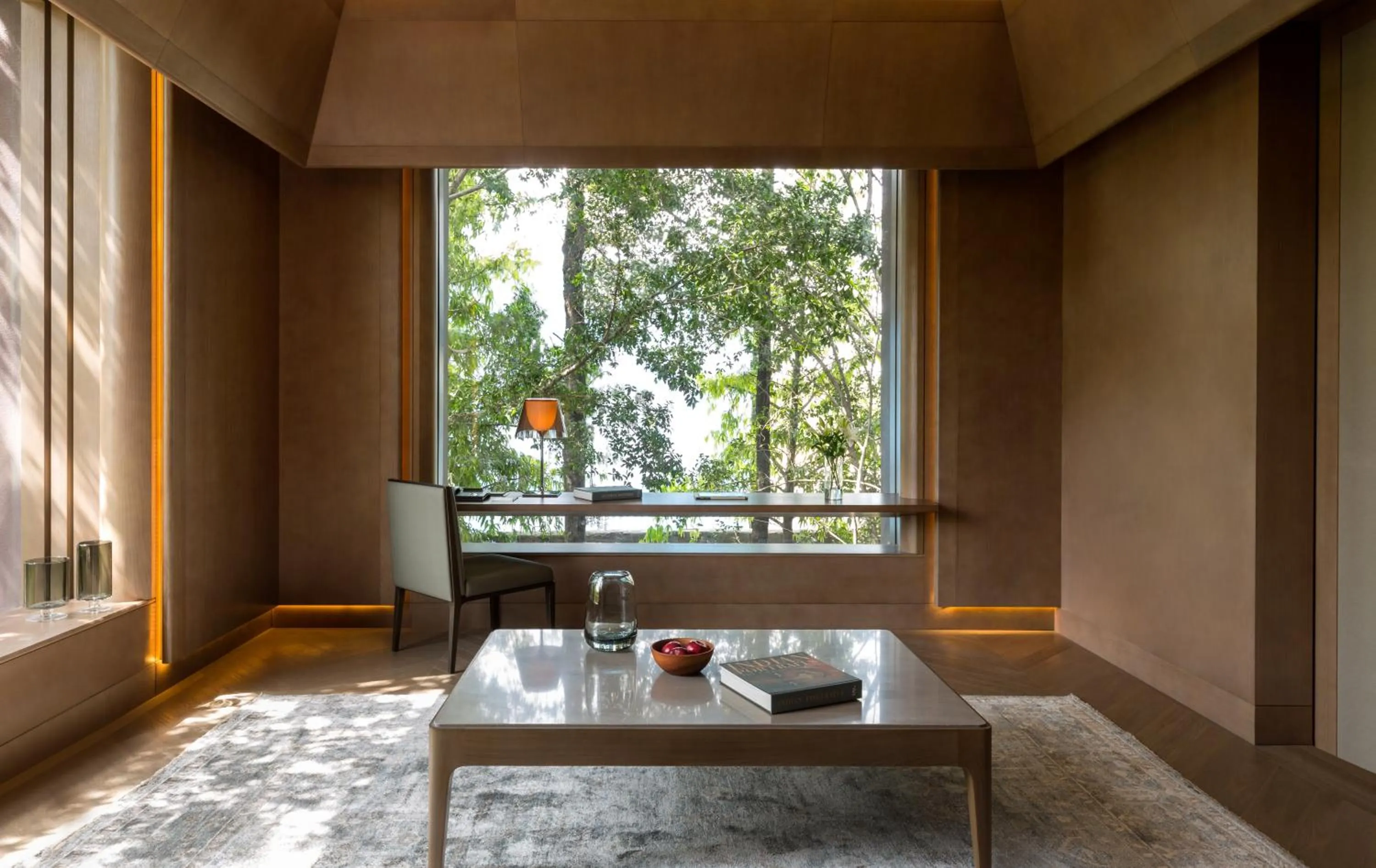 Living room in The Roseate