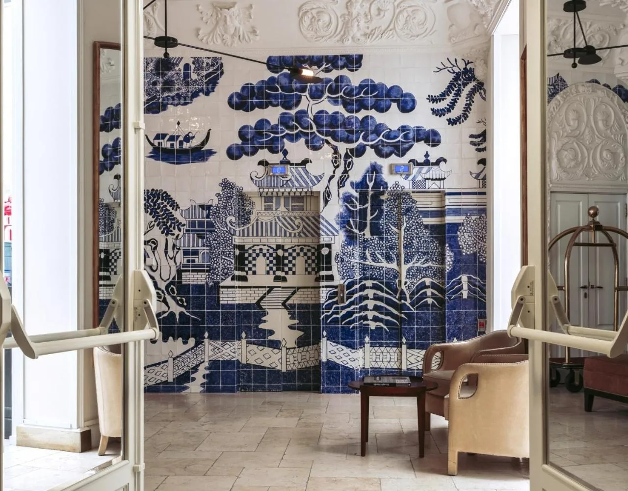 elevator in Only YOU Boutique Hotel Madrid