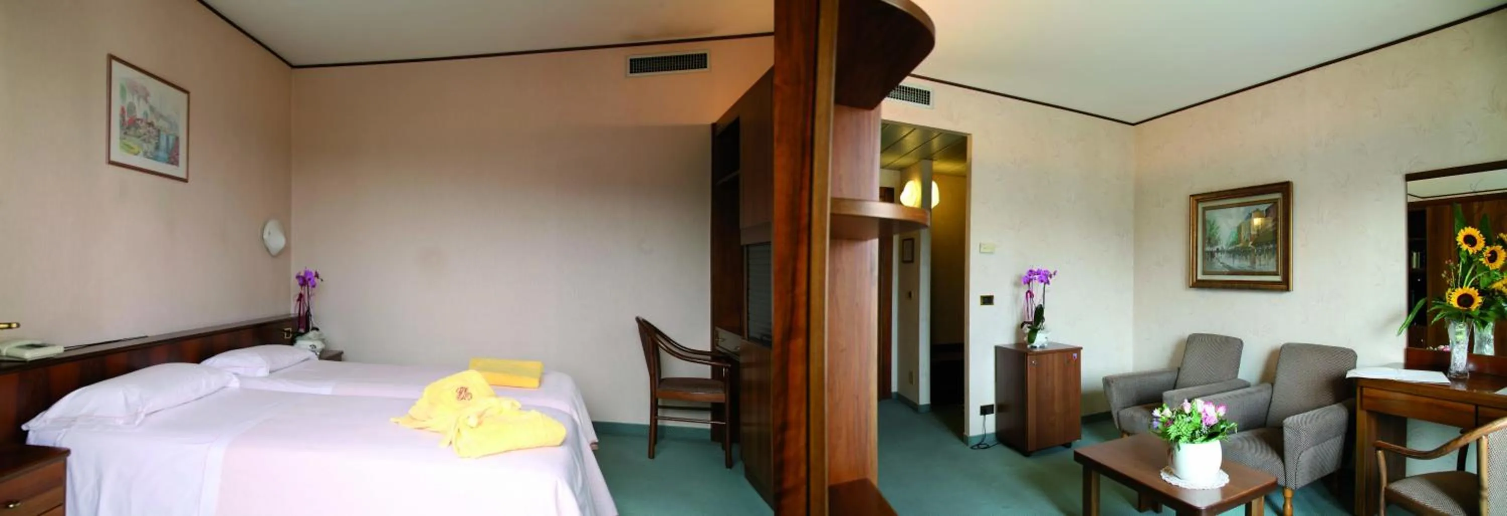 Bed in Hotel Terme Marconi