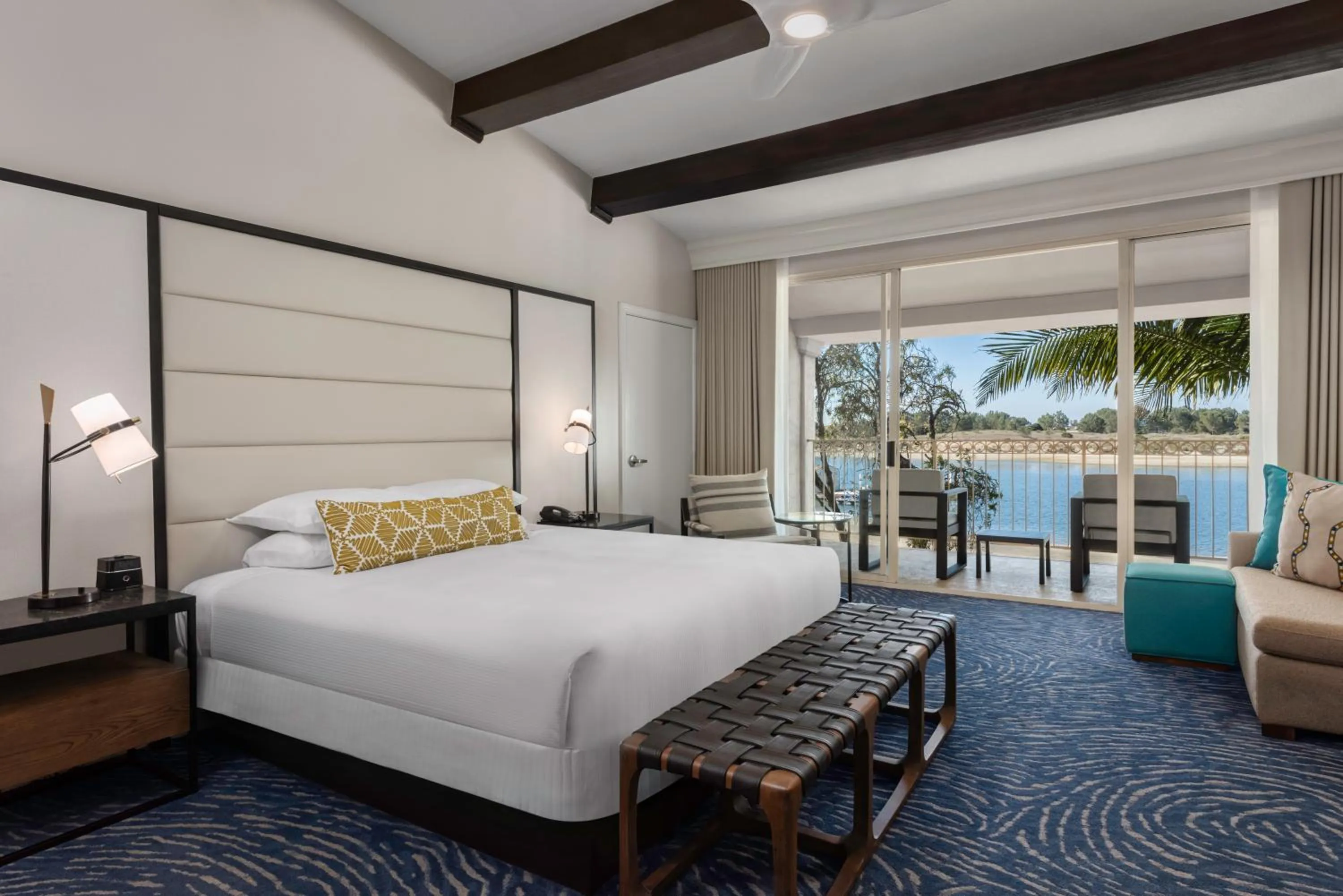 Bed in San Diego Mission Bay Resort