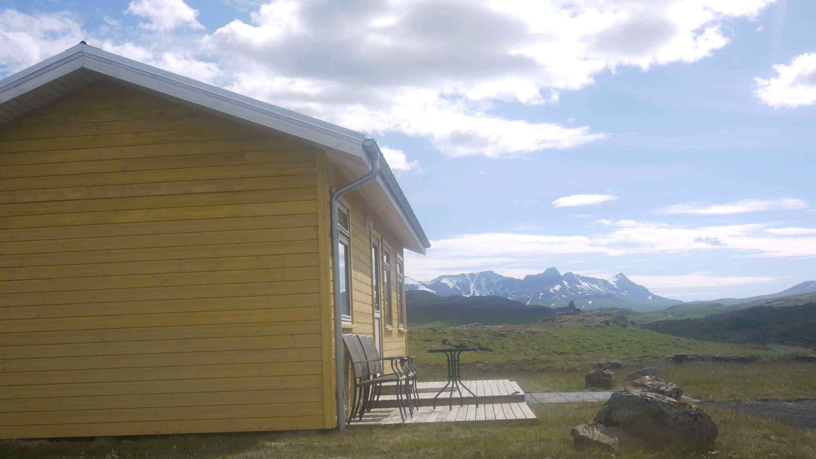 Facade/entrance in Fossatún Sunset Cottage