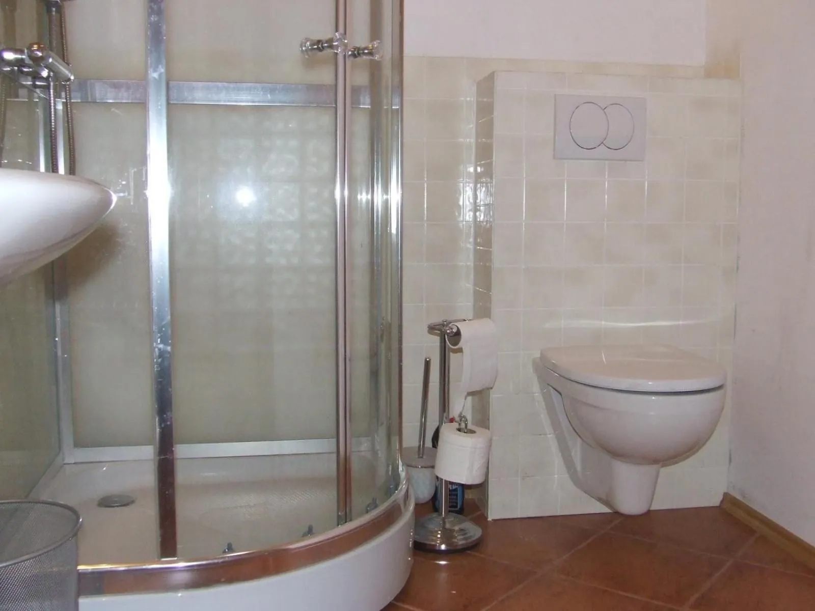 Bathroom in Fossatún Sunset Cottage