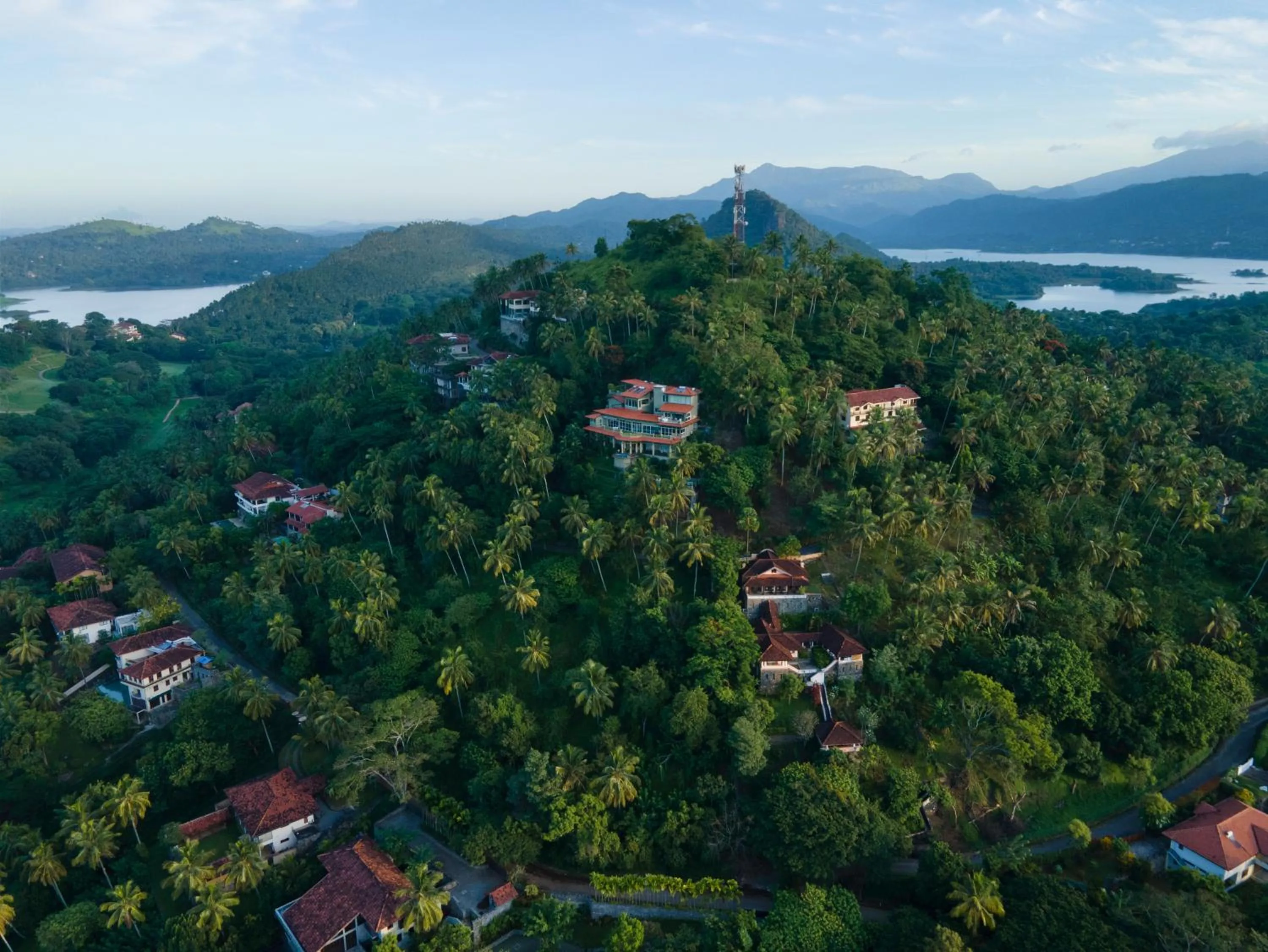 Bird's eye view in The Albatross, Kandy