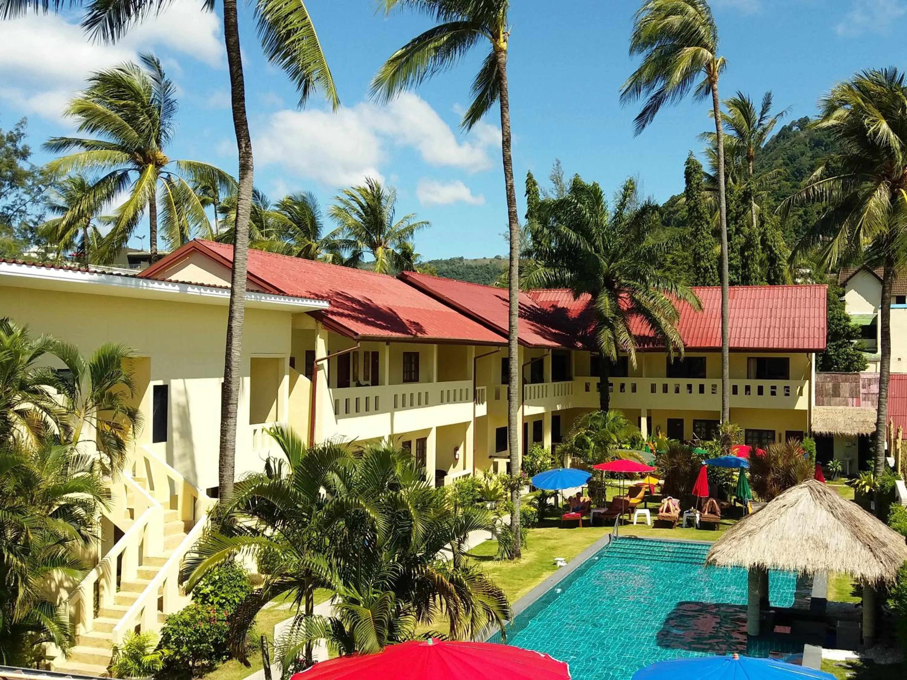 Property building in Austrian Garden Hotel & Restaurant Patong