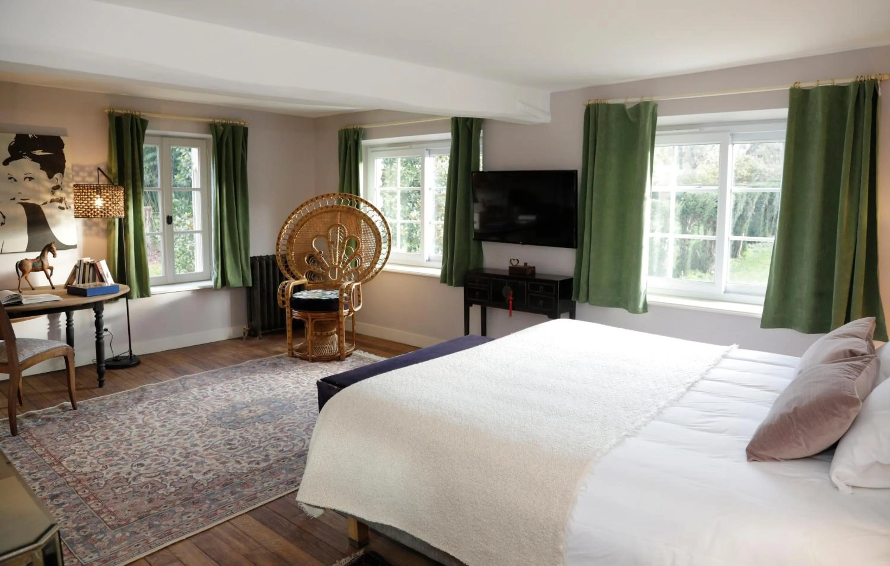 Photo of the whole room, Bed in Domaine du Plessis