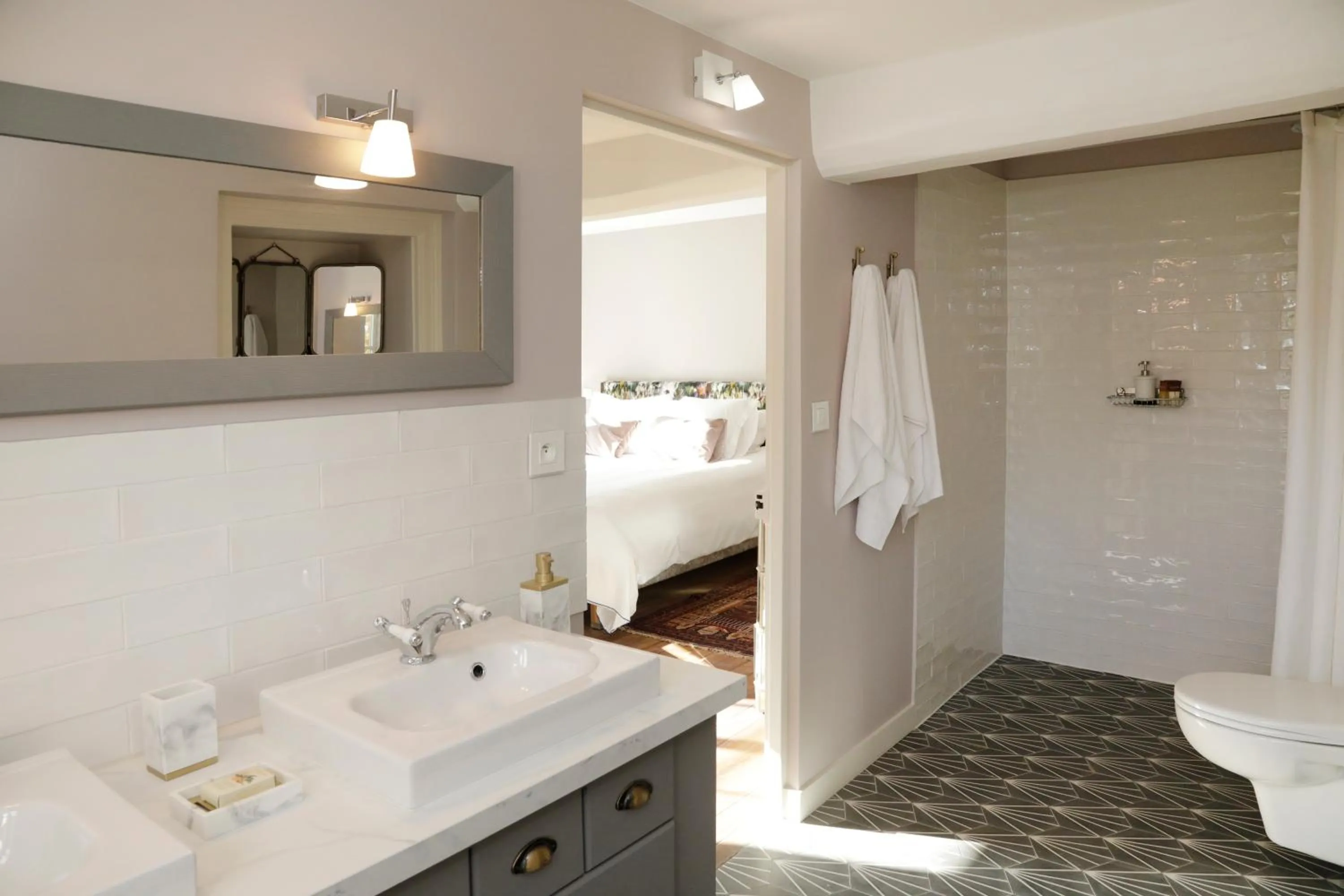 Shower in Domaine du Plessis