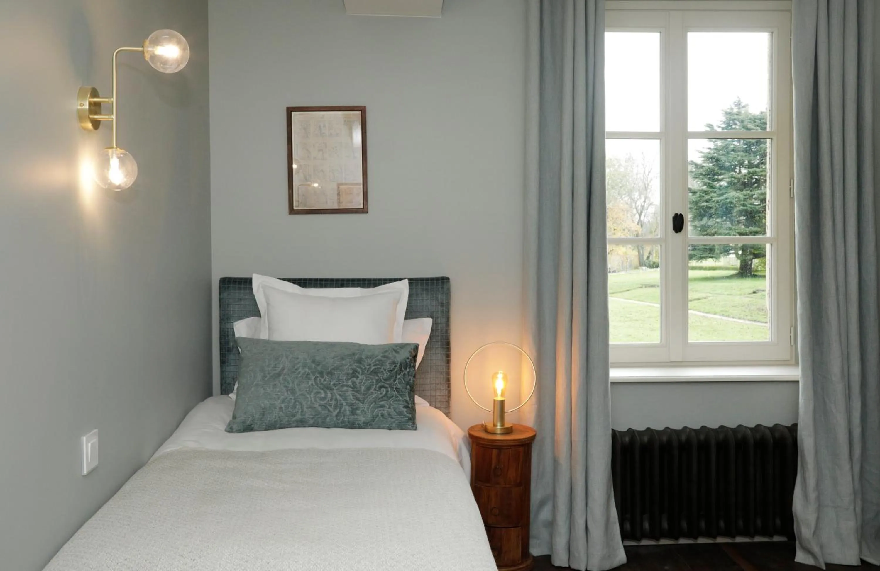 Bed in Domaine du Plessis