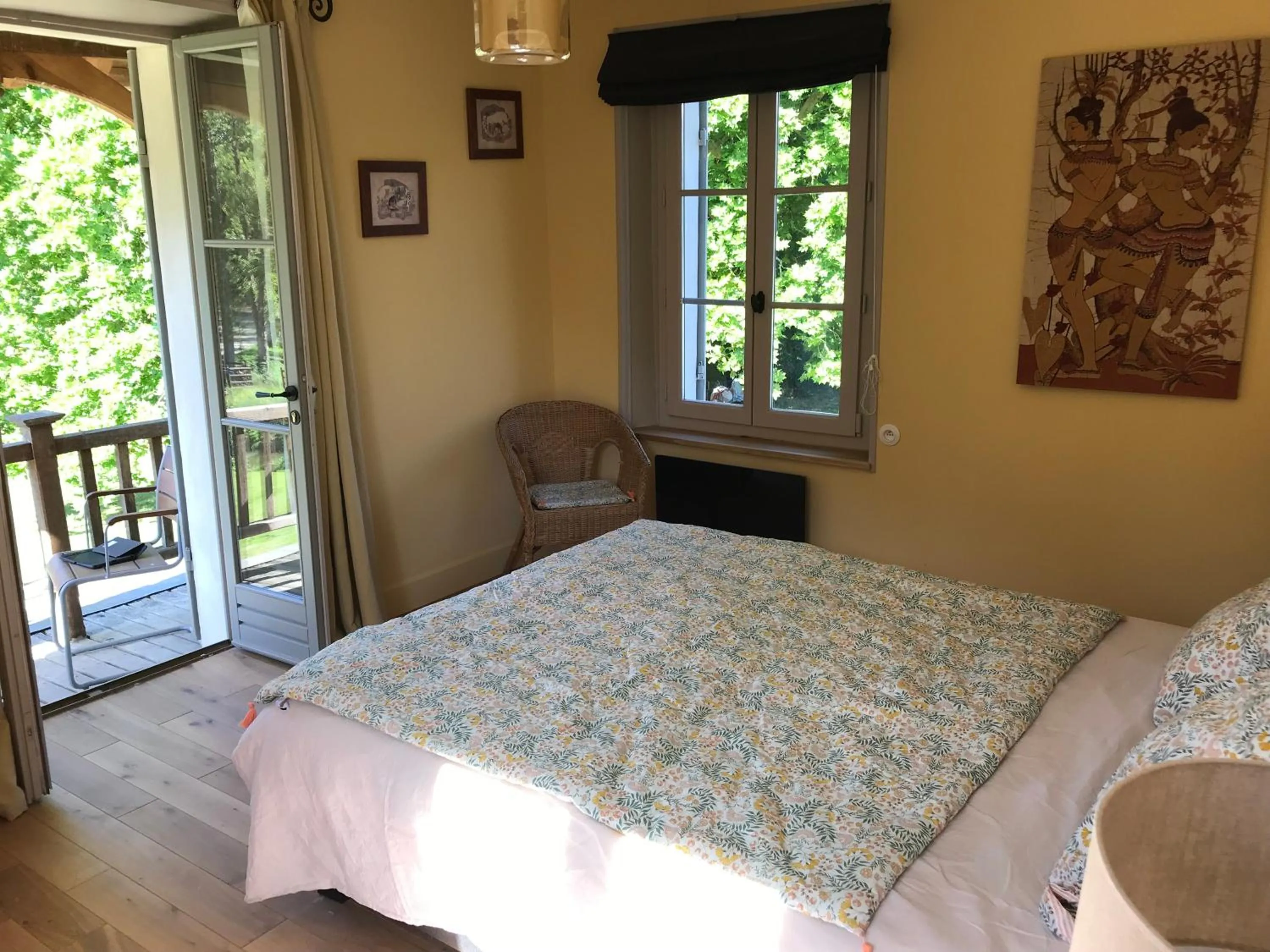 Bed in Domaine du Plessis