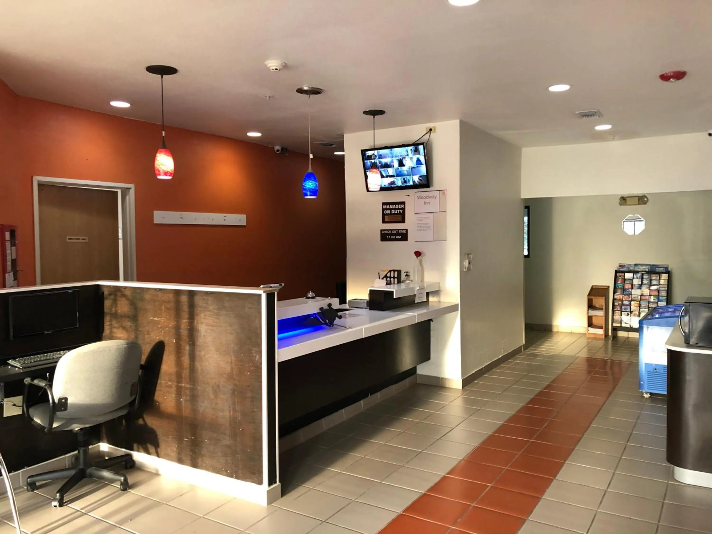 Lobby or reception in Motel 6-Woodway, TX