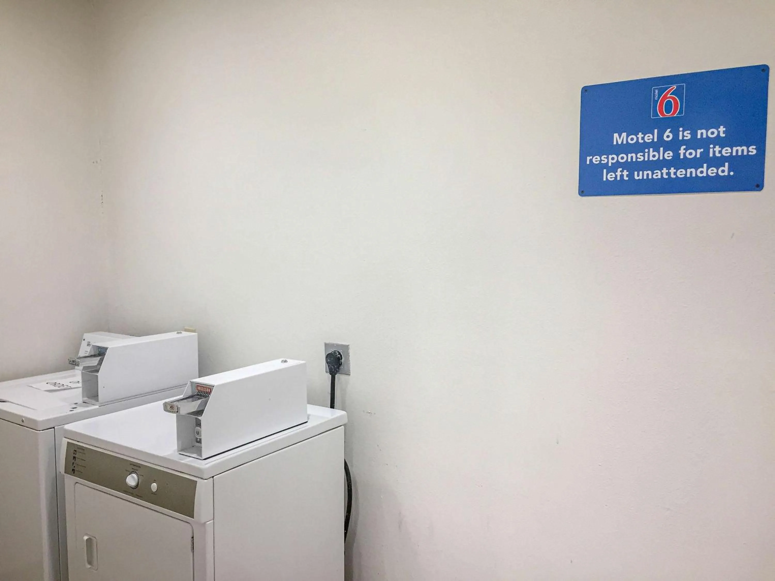 laundry in Motel 6-Woodway, TX