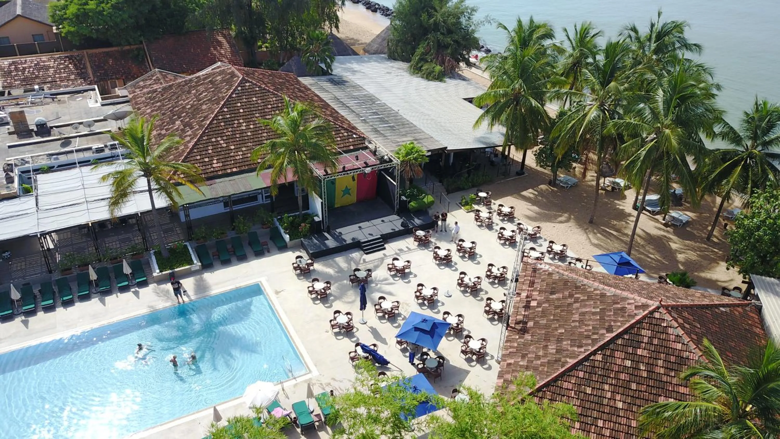 Restaurant/places to eat in Le Saly Hotel & Hotel Club Filaos - All Inclusive