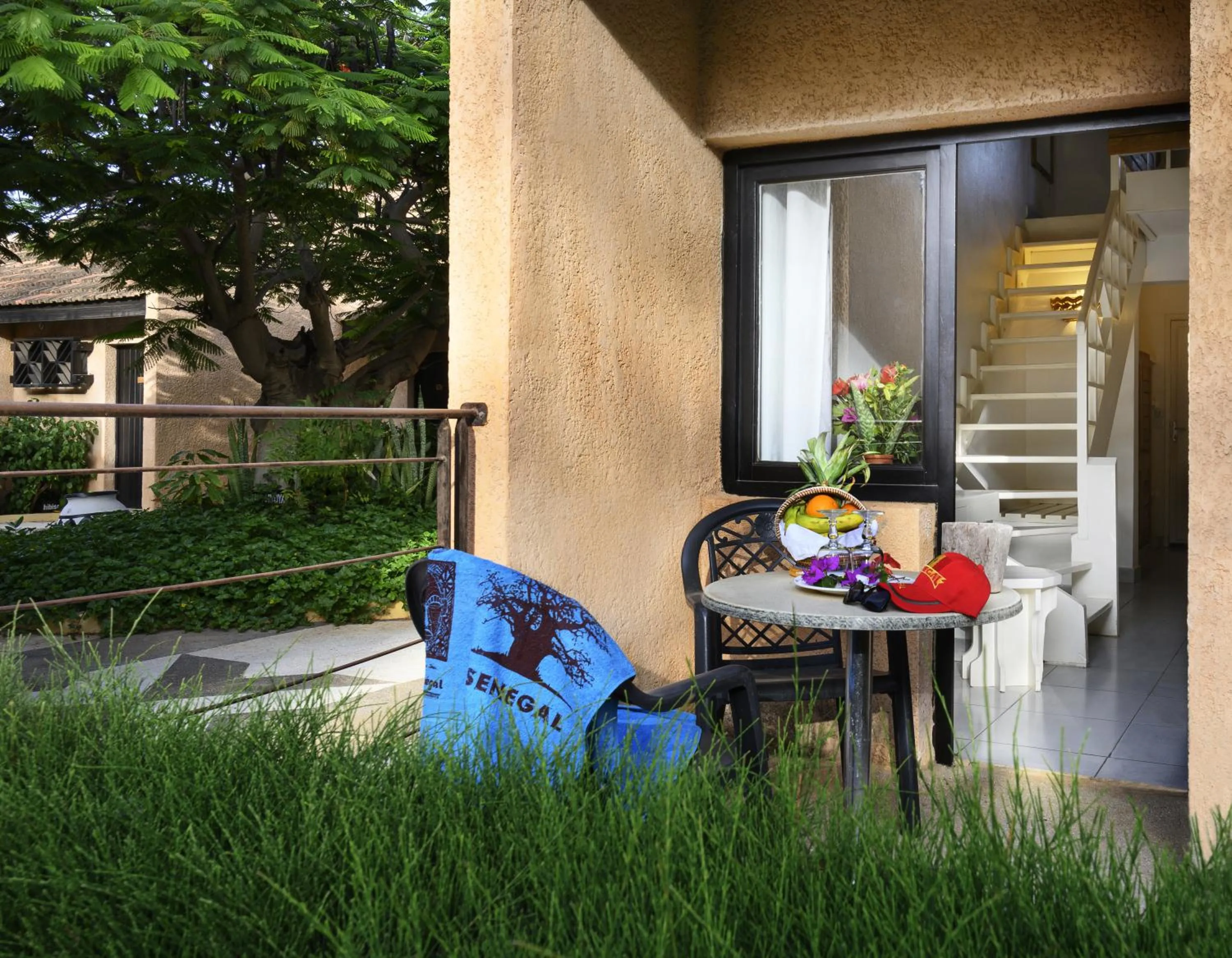 Balcony/Terrace in Le Saly Hotel & Hotel Club Filaos - All Inclusive