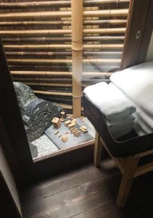 Bed in Kyoto Miyabi Inn