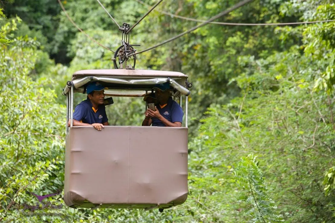 Natural landscape in Ella Jungle Resort