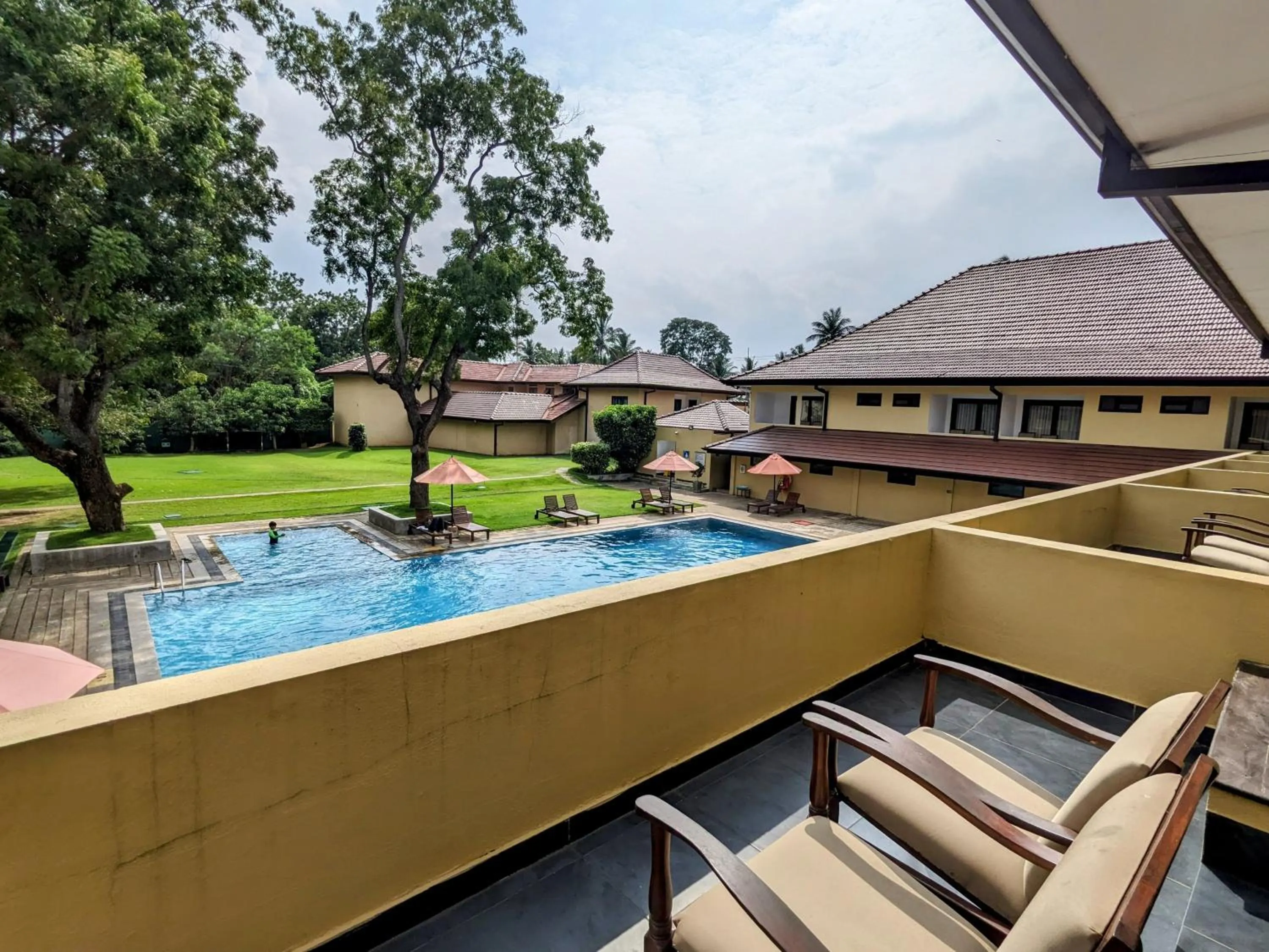 Swimming pool in Rajarata Hotel Anuradhapura