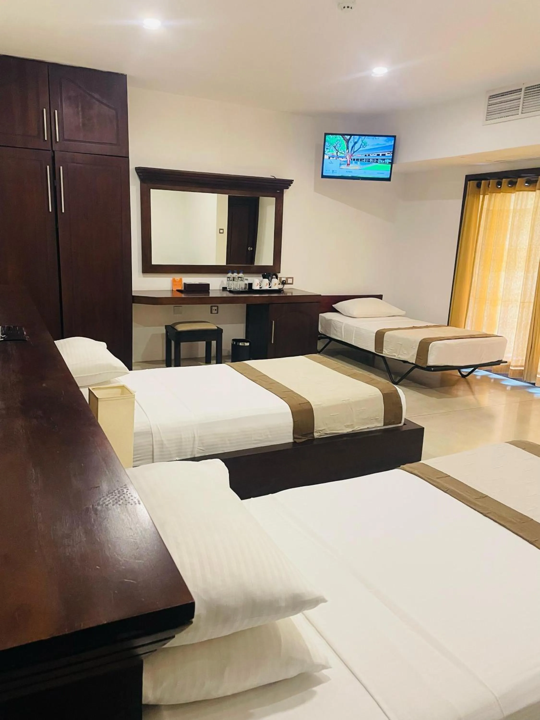 Photo of the whole room, Bed in Rajarata Hotel Anuradhapura