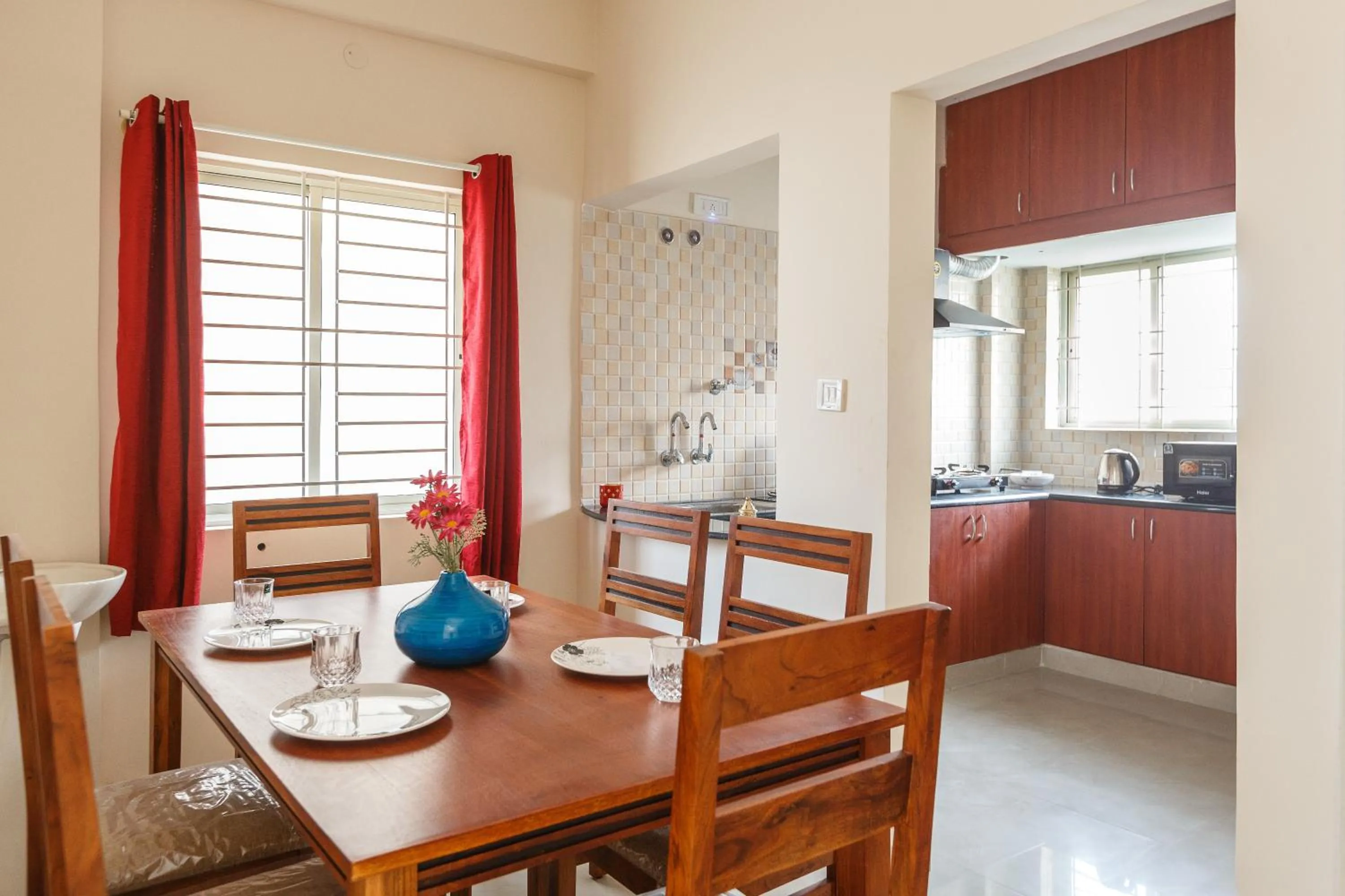 Kitchen or kitchenette in Misty Meridian Serviced Apartments