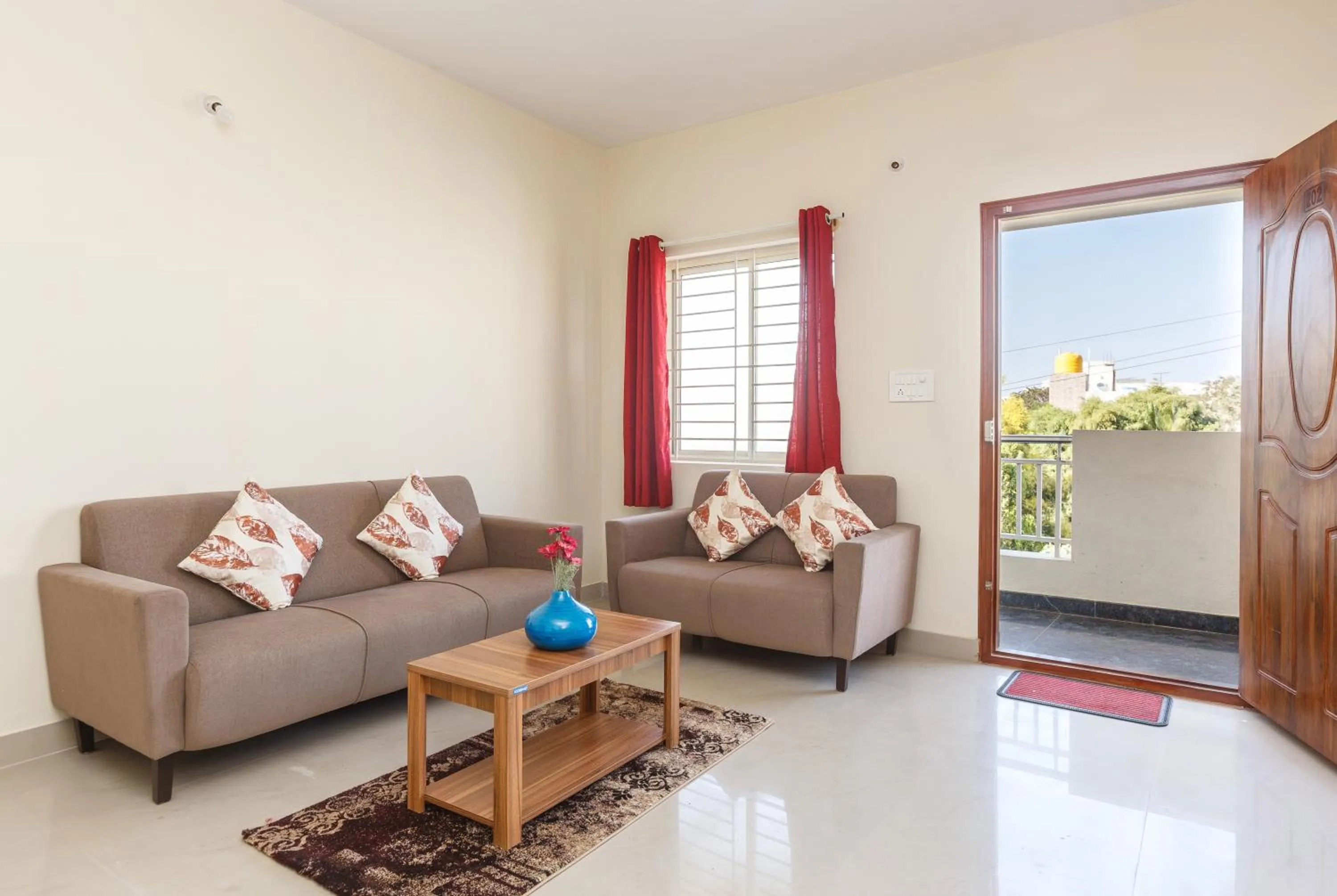 Living room in Misty Meridian Serviced Apartments