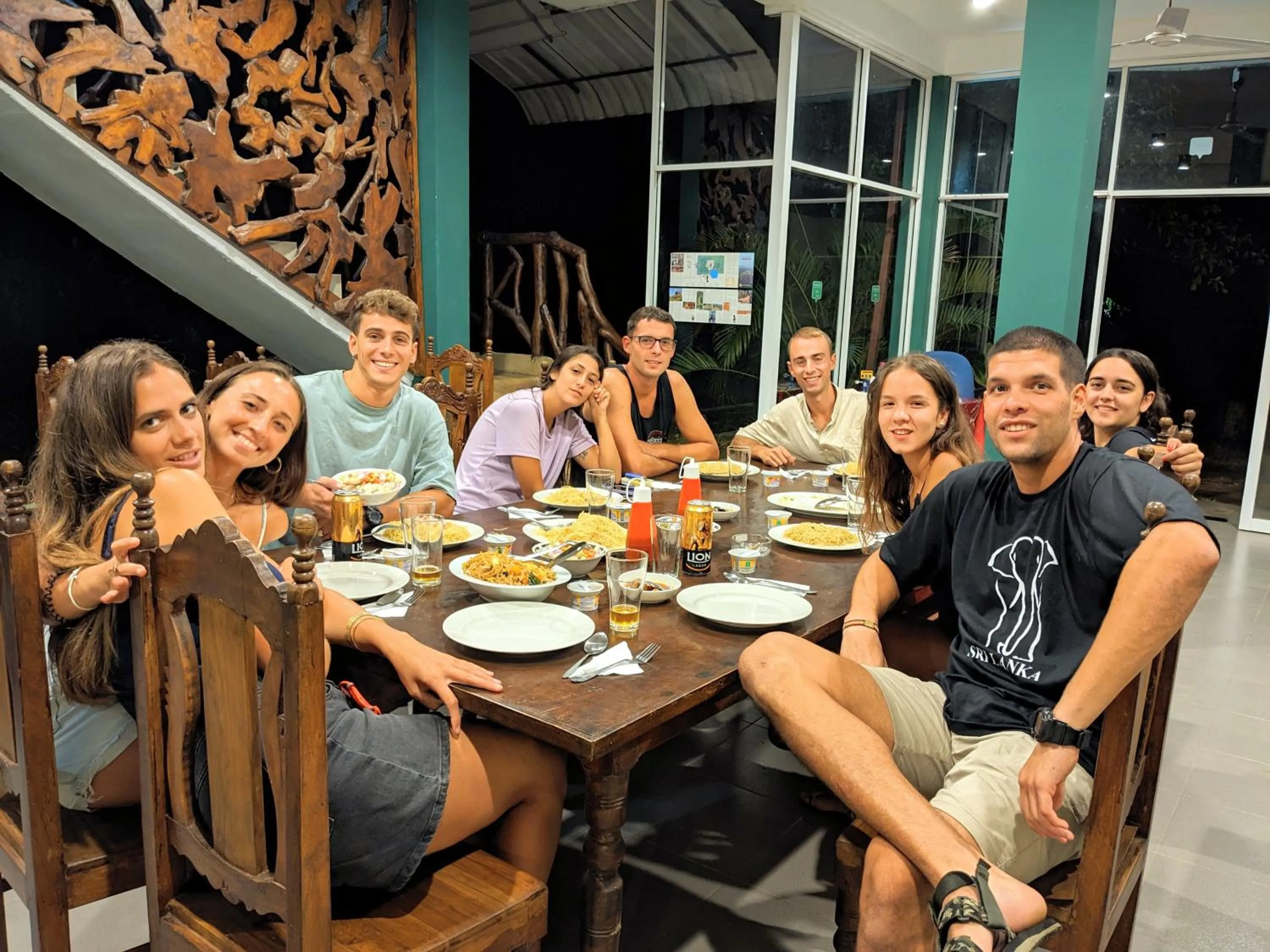 Restaurant/places to eat in Sigiri Choona Lodge 'unique sunrise viewpoint'