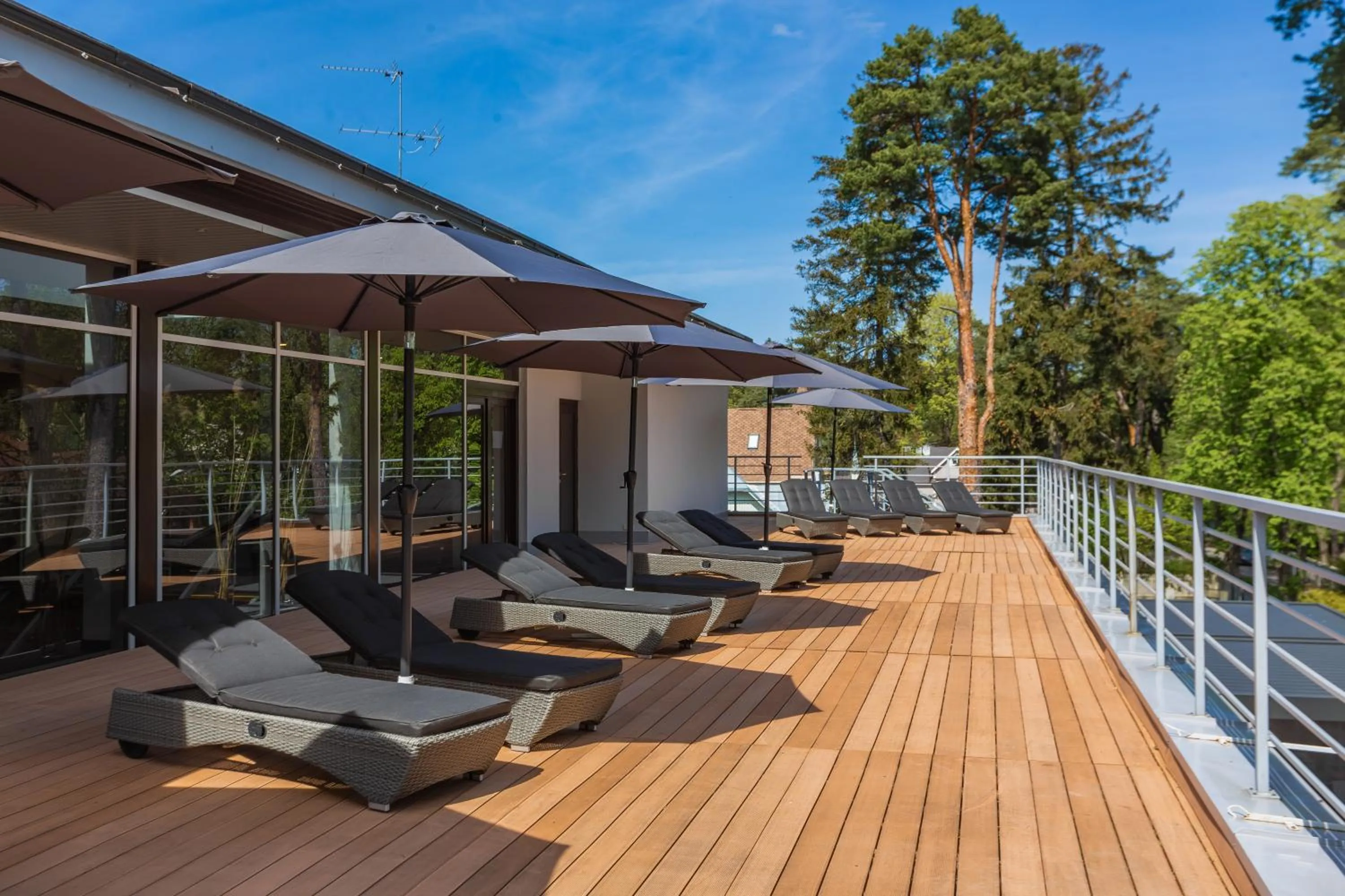 Balcony/Terrace in Rixwell Collection Seaside Hotel Jurmala