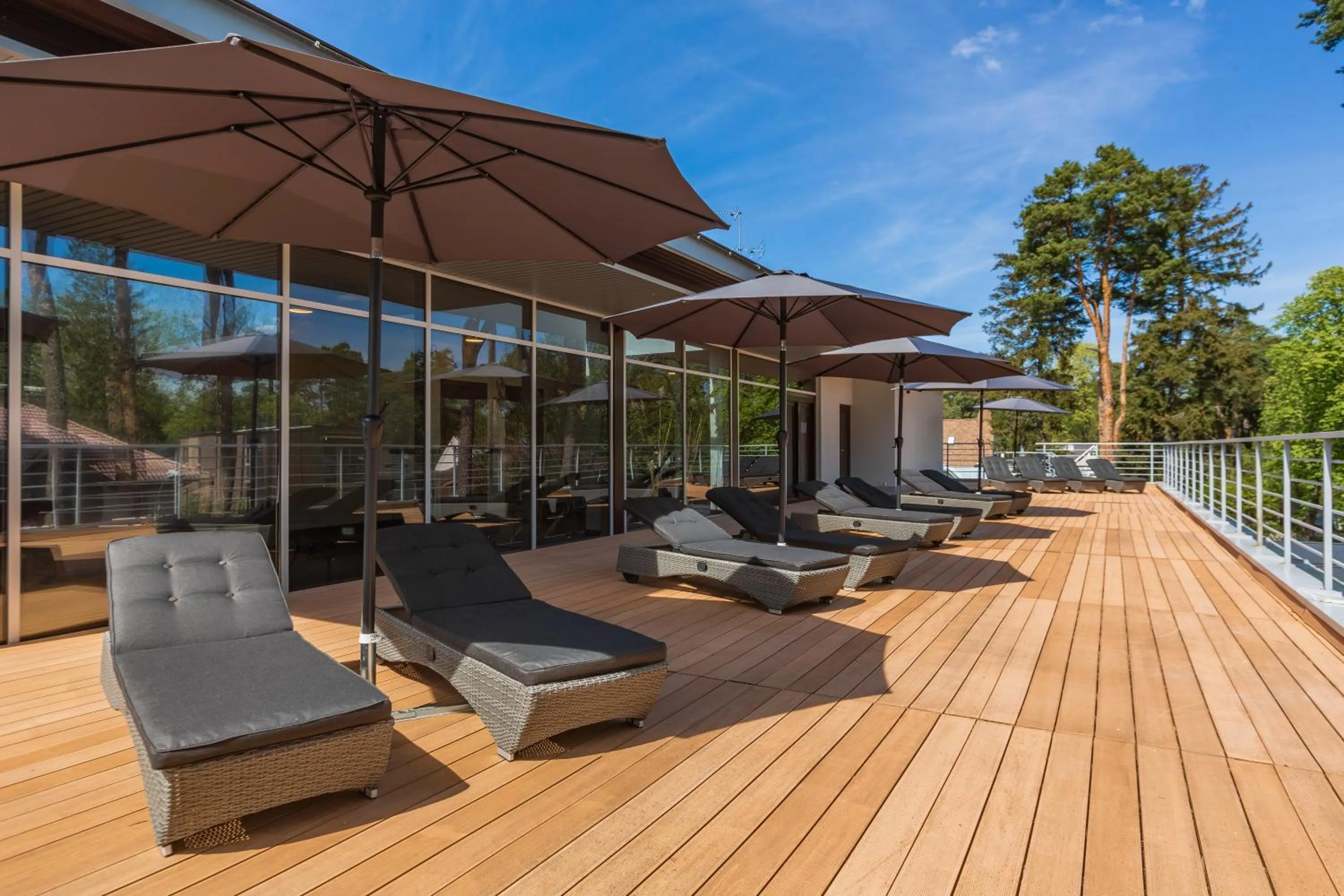Patio in Rixwell Collection Seaside Hotel Jurmala