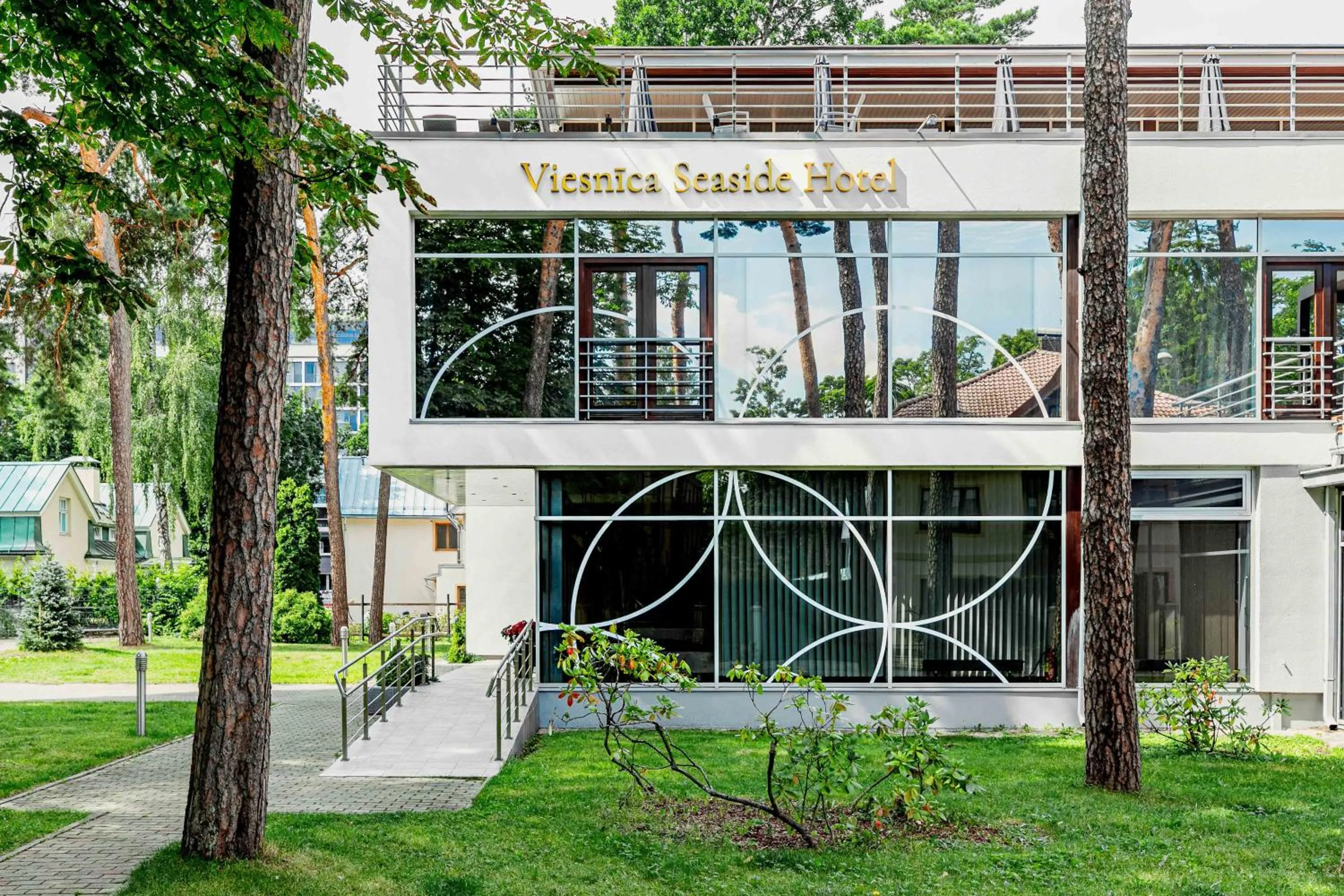 Property building in Rixwell Collection Seaside Hotel Jurmala