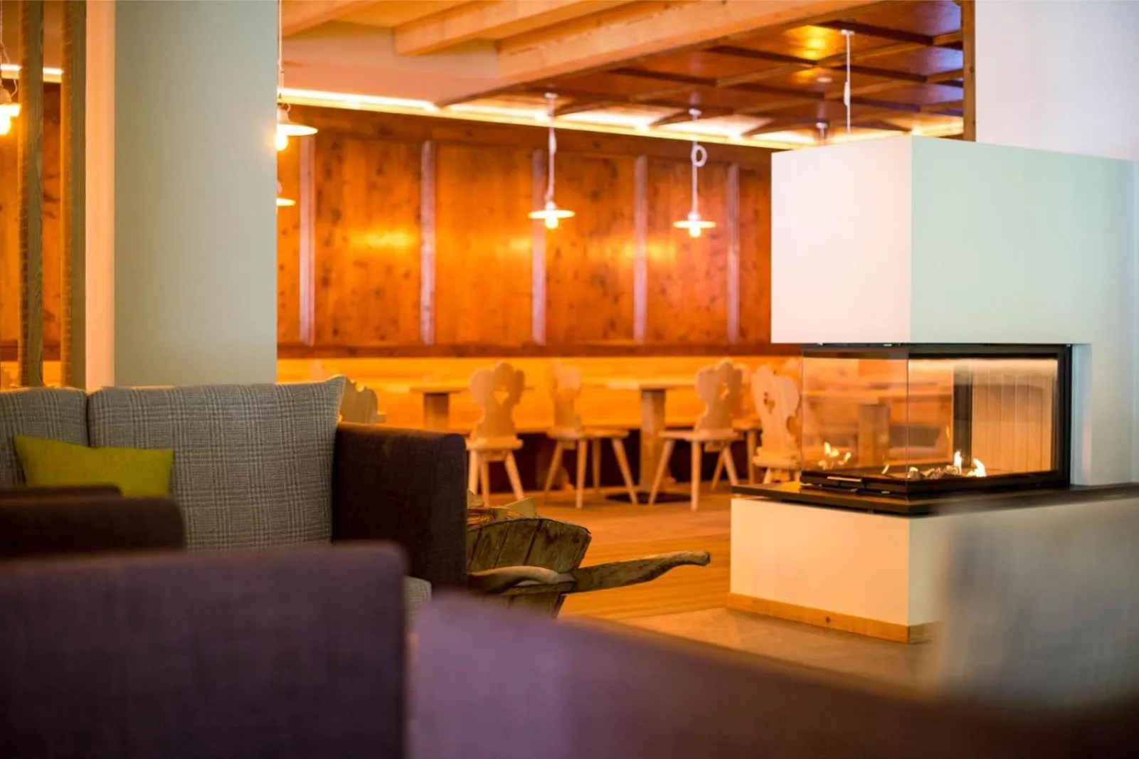 Lounge or bar in Hotel La Baita