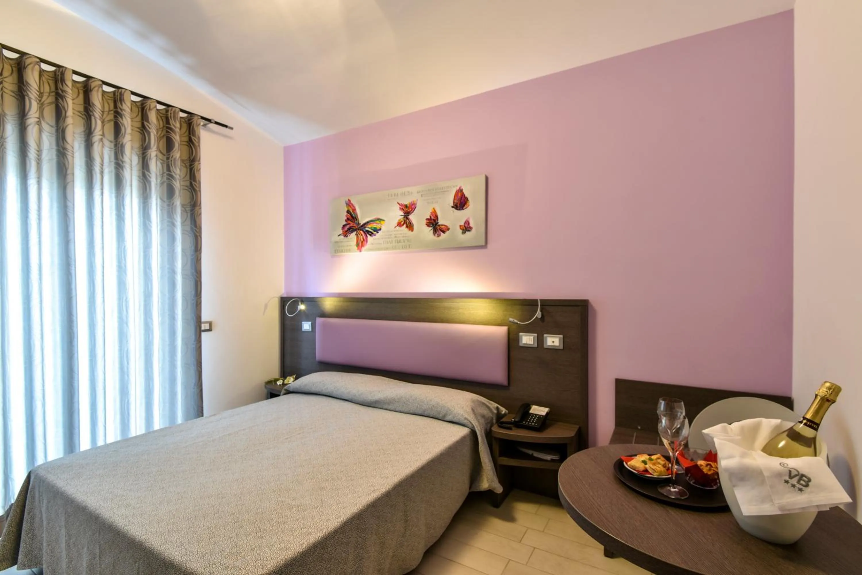 Bed in Hotel Villa Bianca