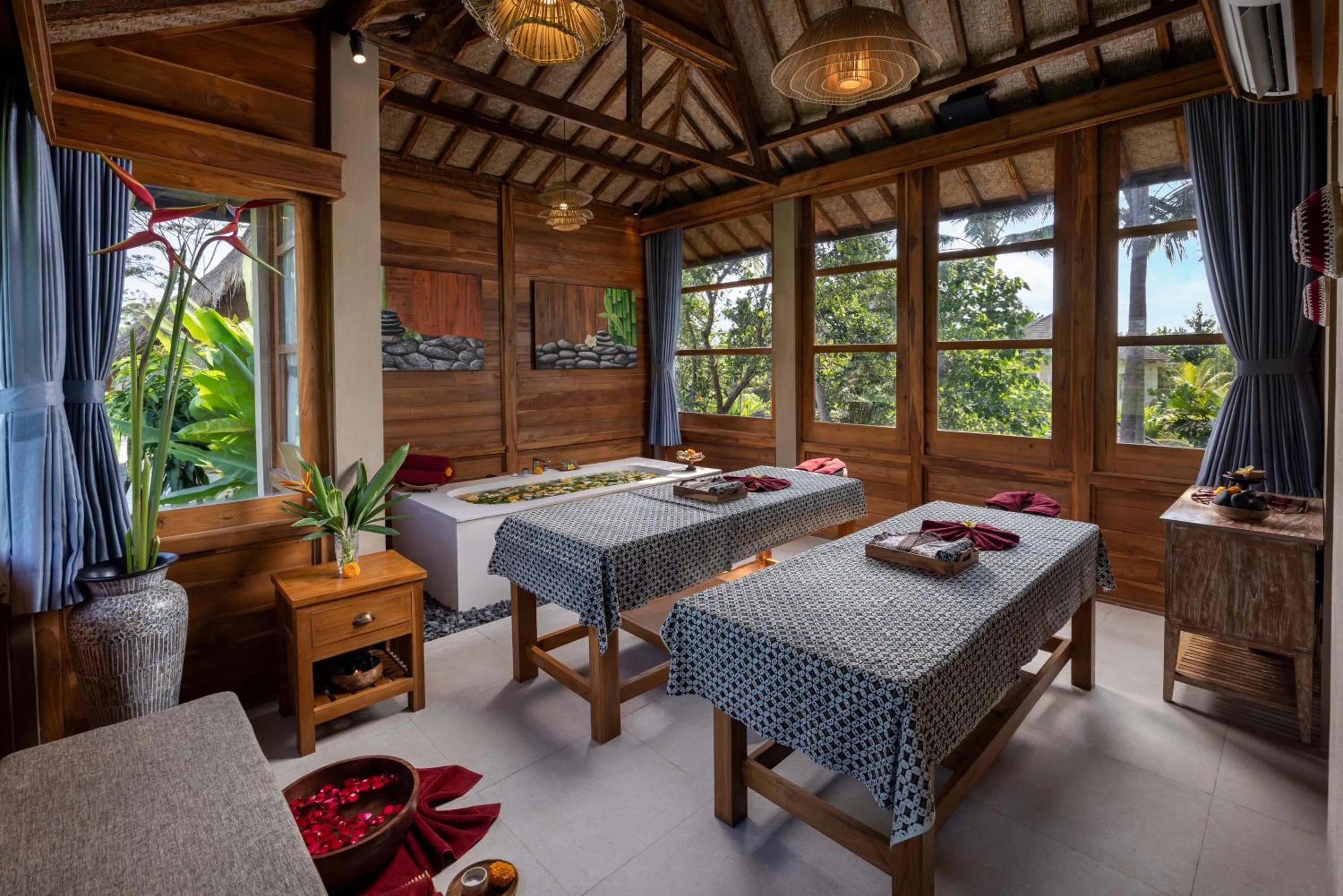 Spa and wellness centre/facilities, Bed in The Kalyana Ubud Resort