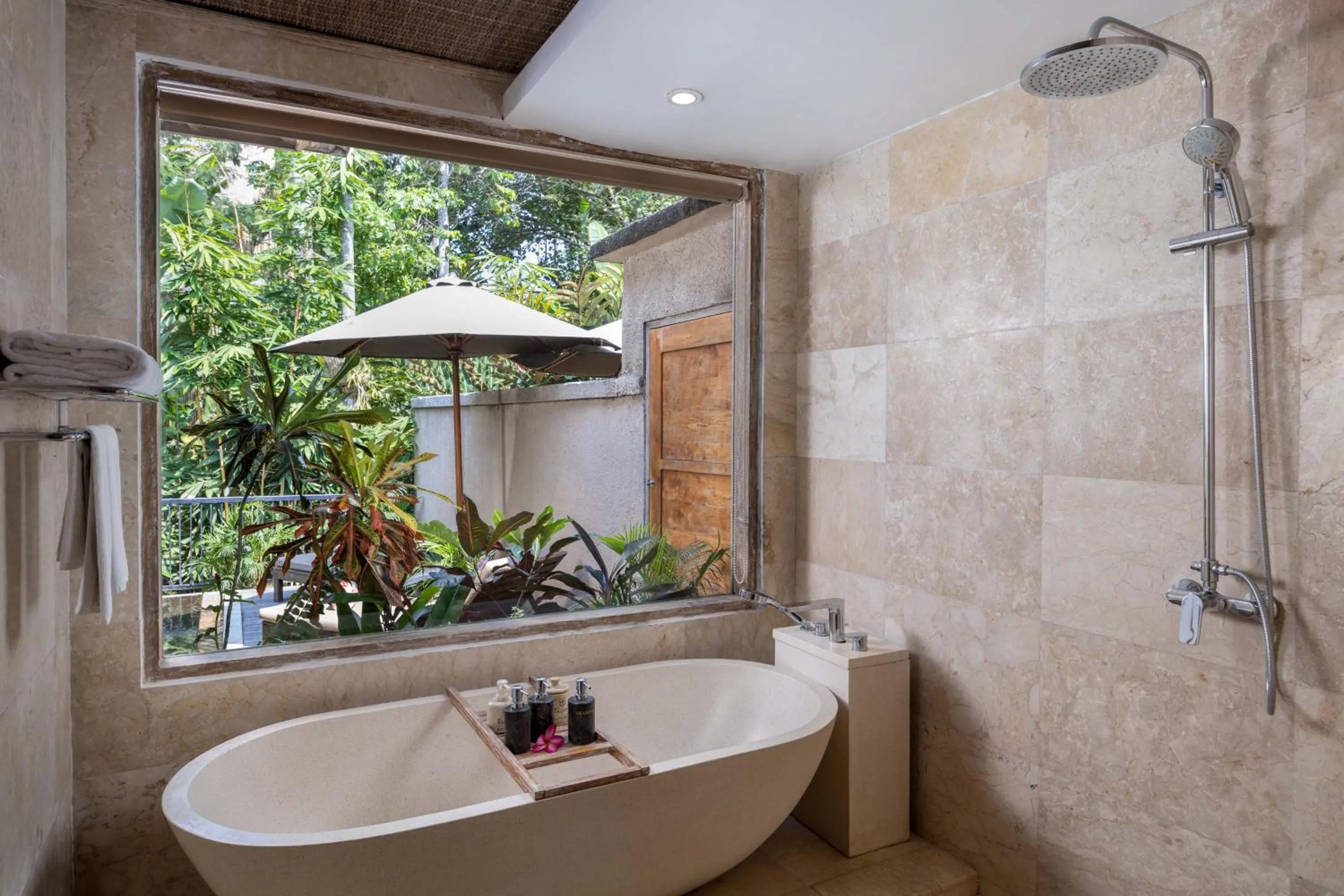 Bathroom in The Kalyana Ubud Resort