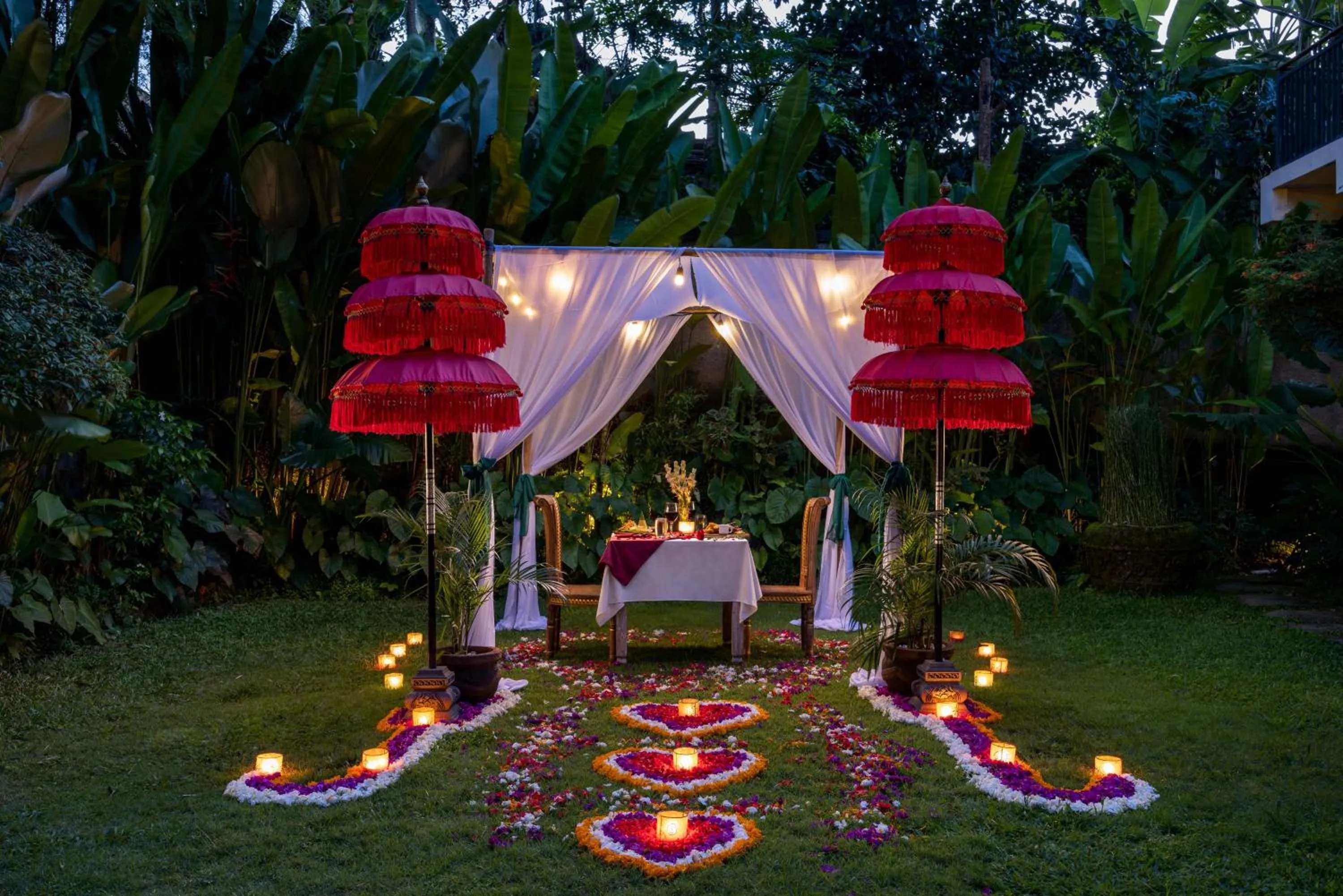 Dinner in The Kalyana Ubud Resort