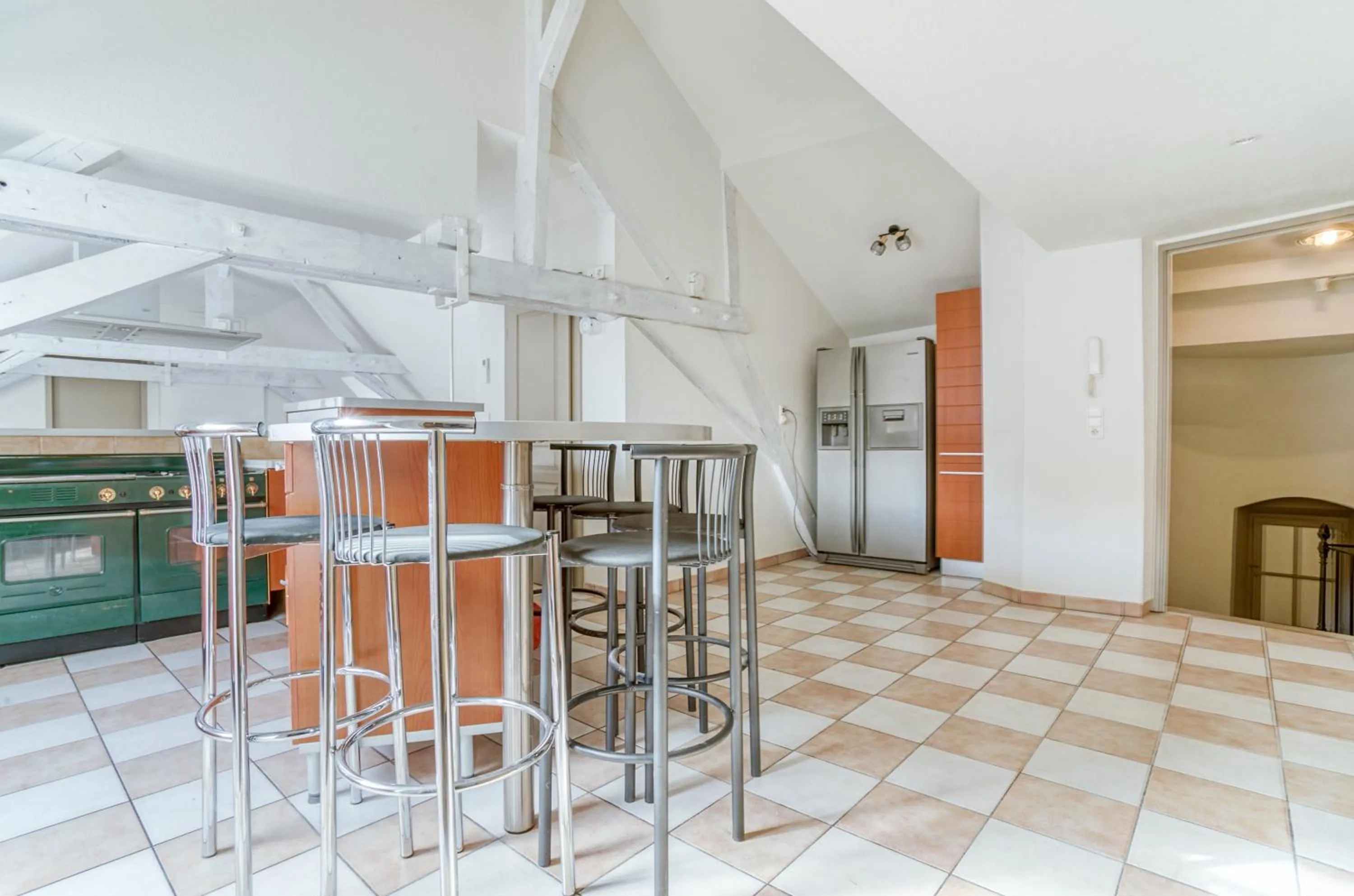 Kitchen or kitchenette in Brit Hotel Bristol Montbéliard Centre