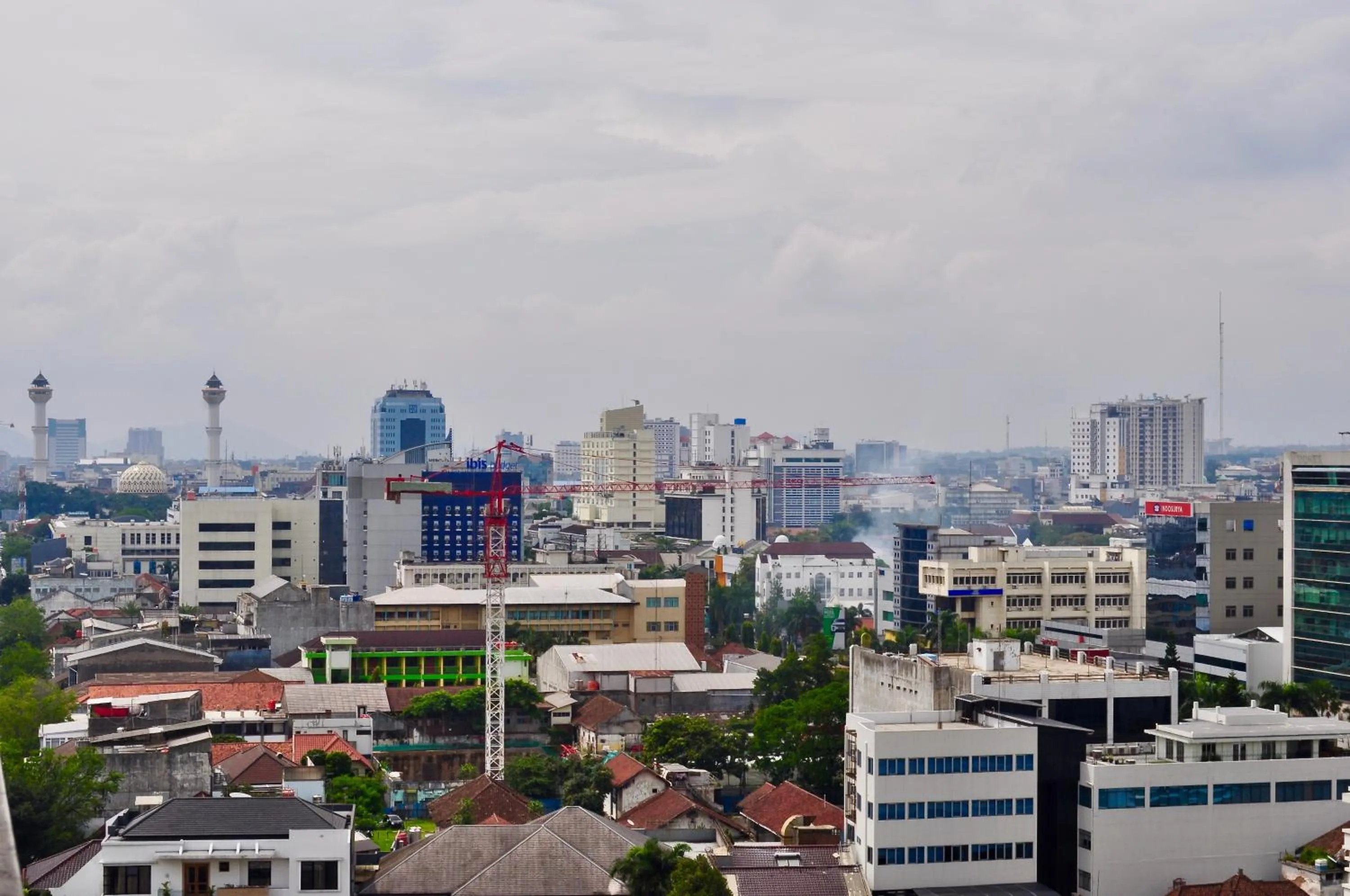 City view in Apartment Grand Asia Afrika SKYEN