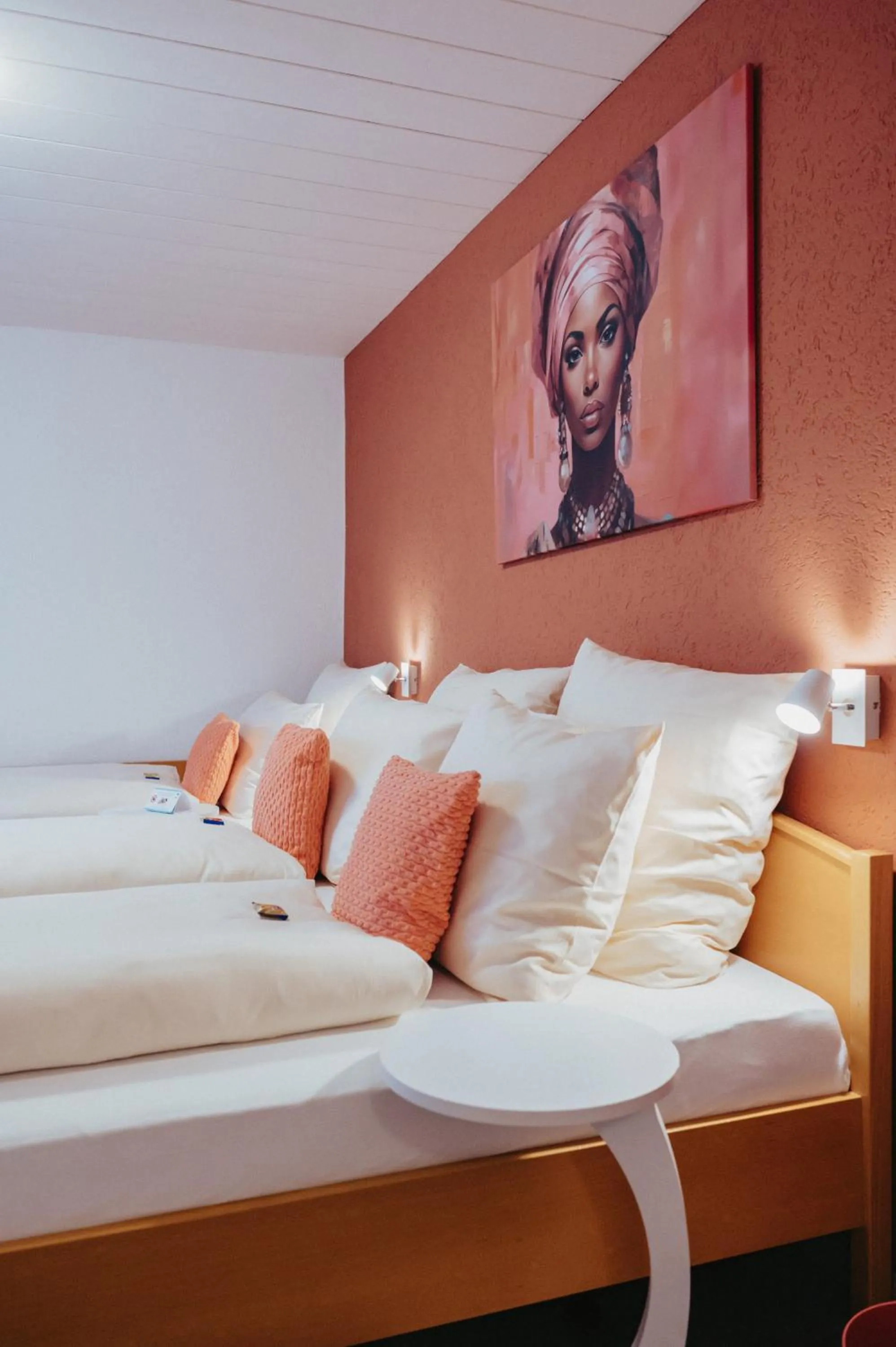 Bed in Hotel Angermeier GARNI