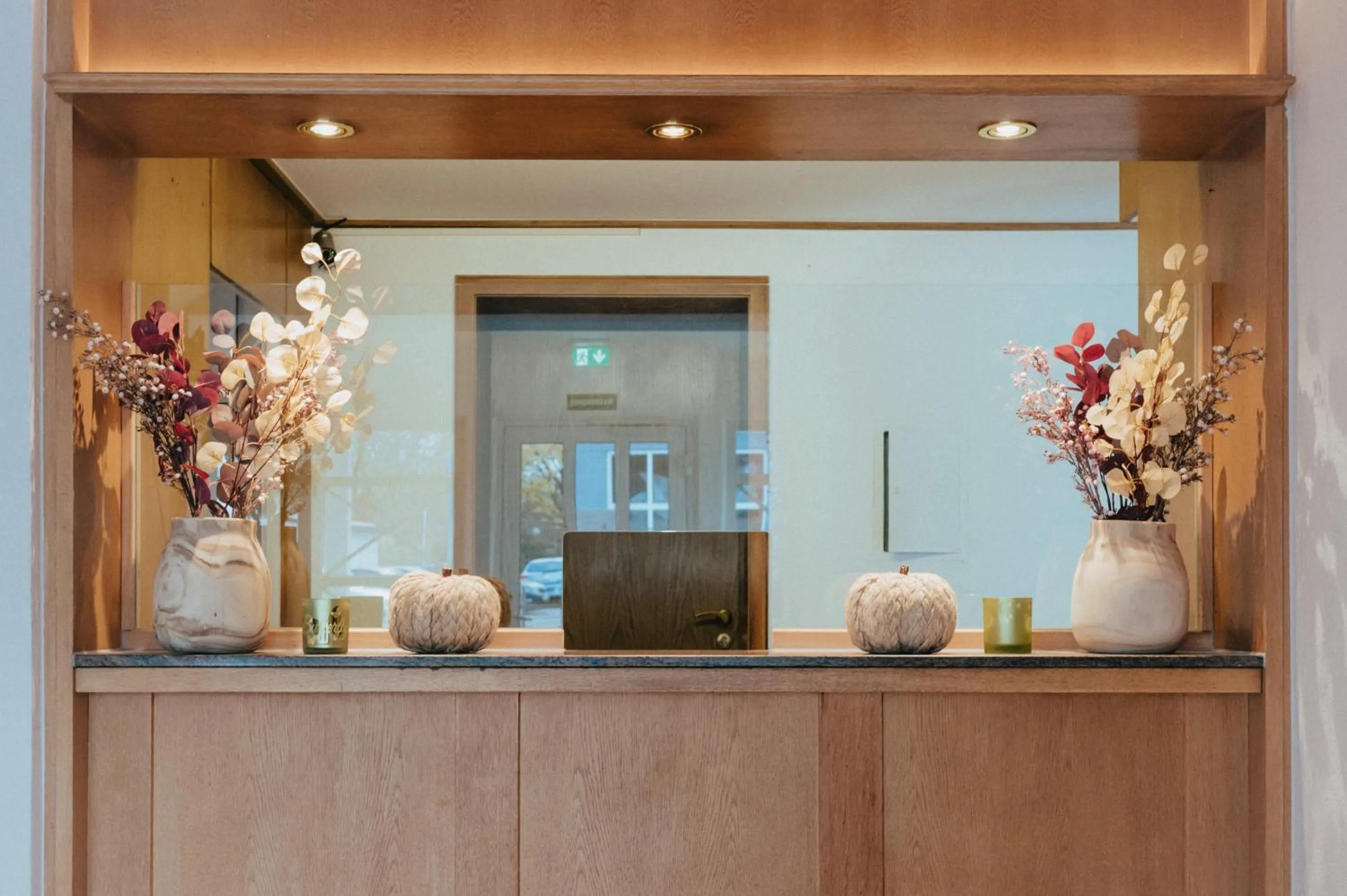 Lobby or reception in Hotel Angermeier GARNI