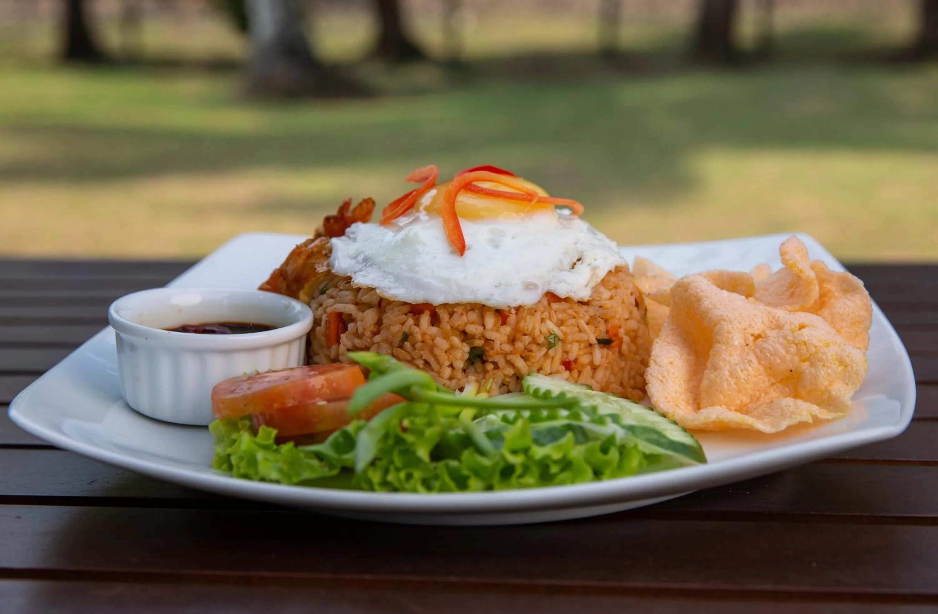 Food close-up in Palm Beach Inn & Sea Shells Cabanas